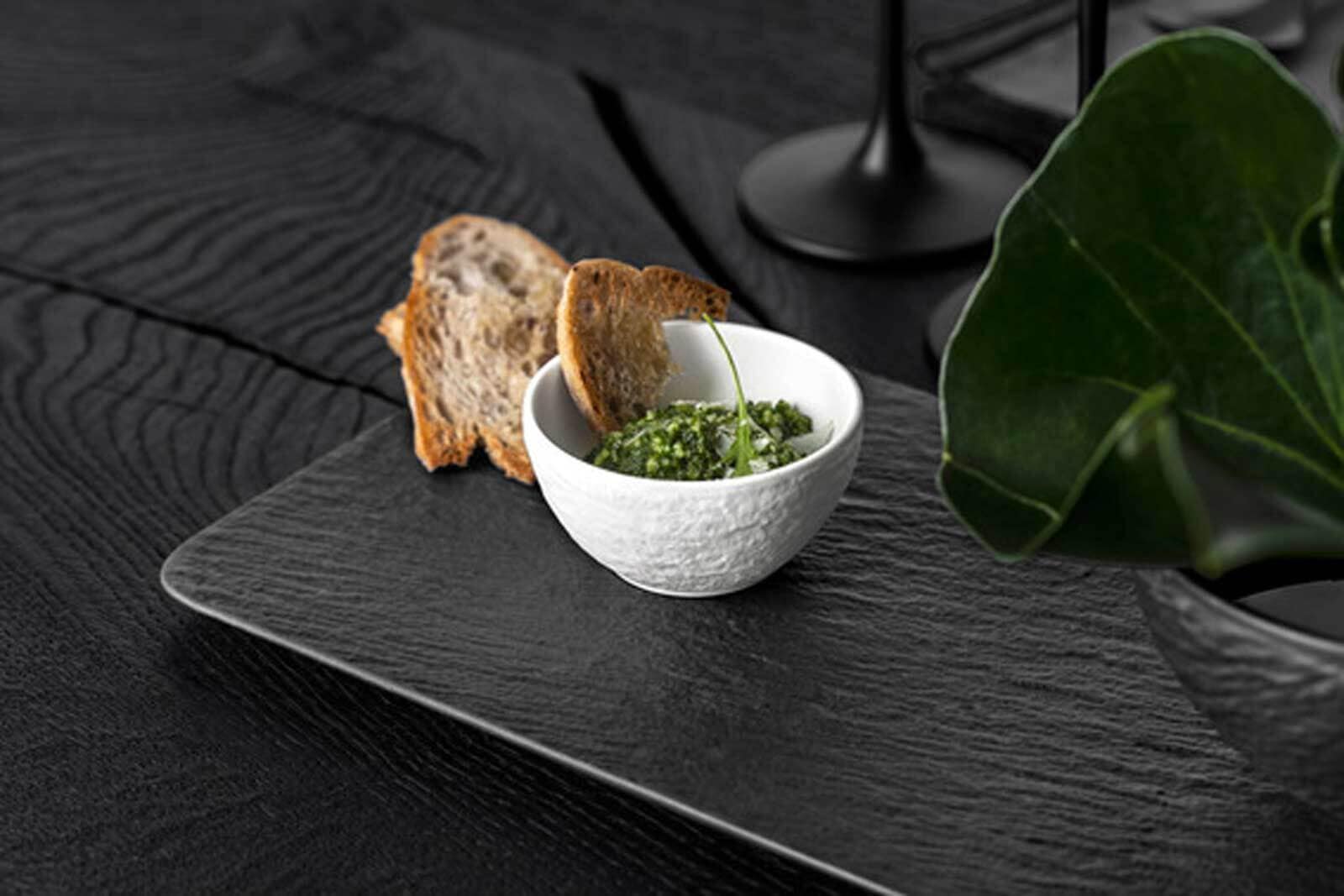 Villeroy & Boch Dipschale »Dipschälchen Manufacture Rock Ø 7,7 cm 6er Set weiß«