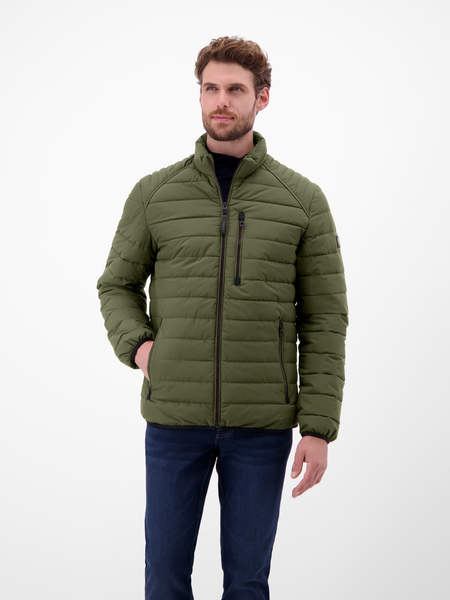 LERROS Blouson ohne Kapuze Light Weight mit Reißverschluss und Stehkragen günstig online kaufen