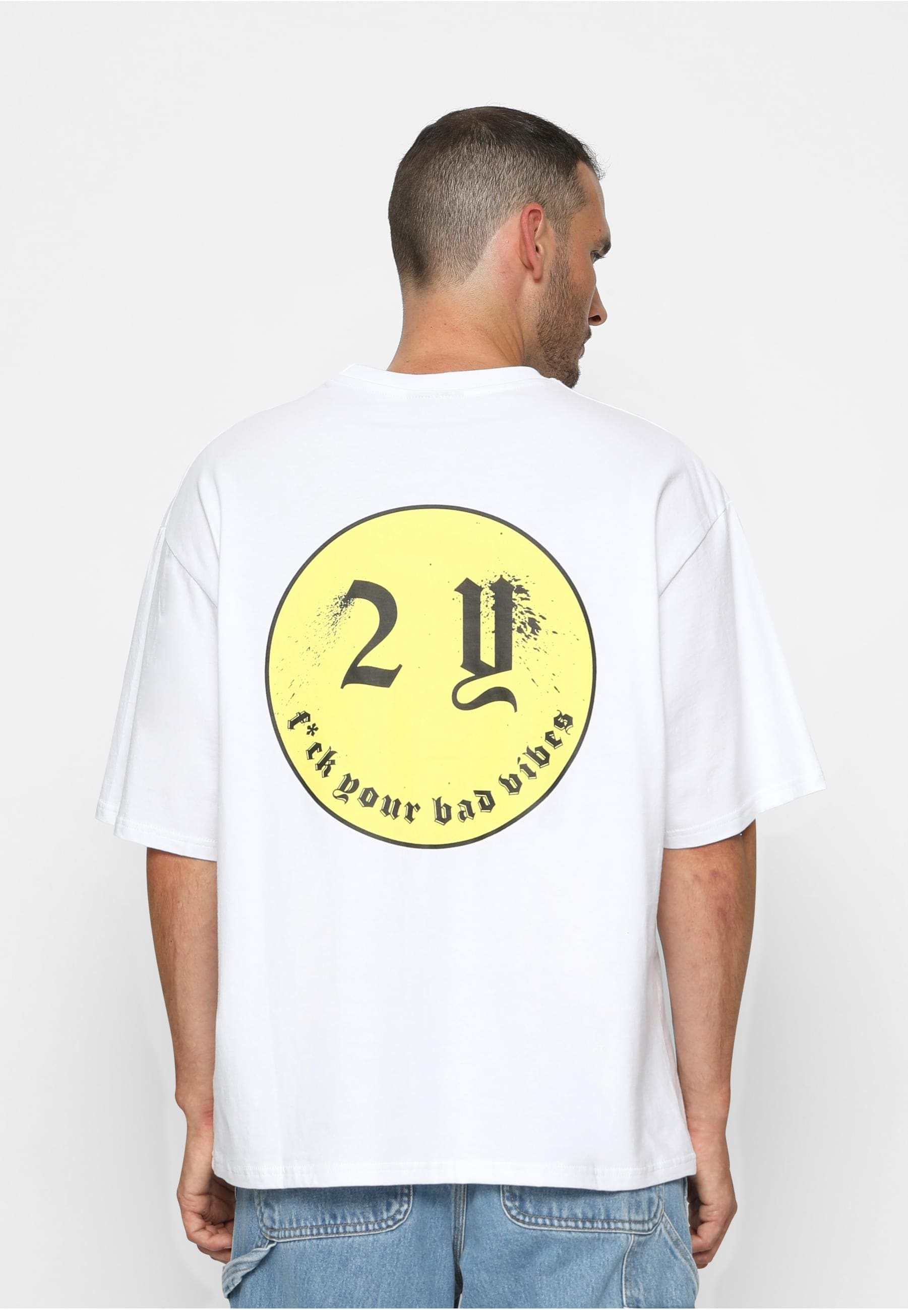 2Y Studios T-Shirt »2Y Studios Herren Smiley Oversize Tee«