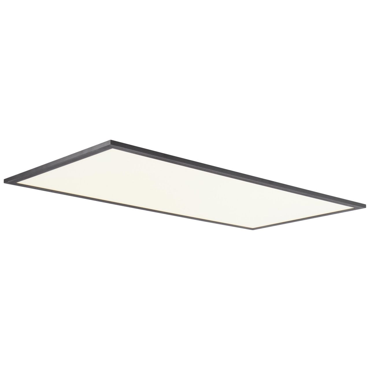 Brilliant LED Panel »Jacinda«, 1 flammig-flammig, 80 x 40 cm, dimmbar, CCT, 3800 lm, Fernbedienung, Metall, schwarz