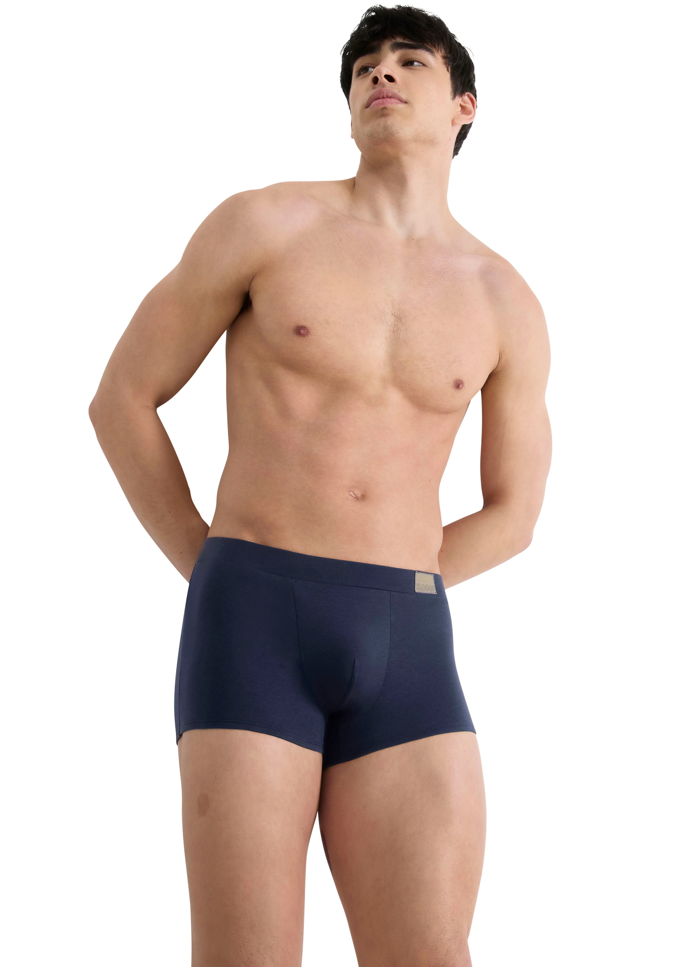 sloggi Hipster »Men GO Natural« Lässig, bequeme Basics, Baumwollmix, Soft-Bund, elastisch, weich