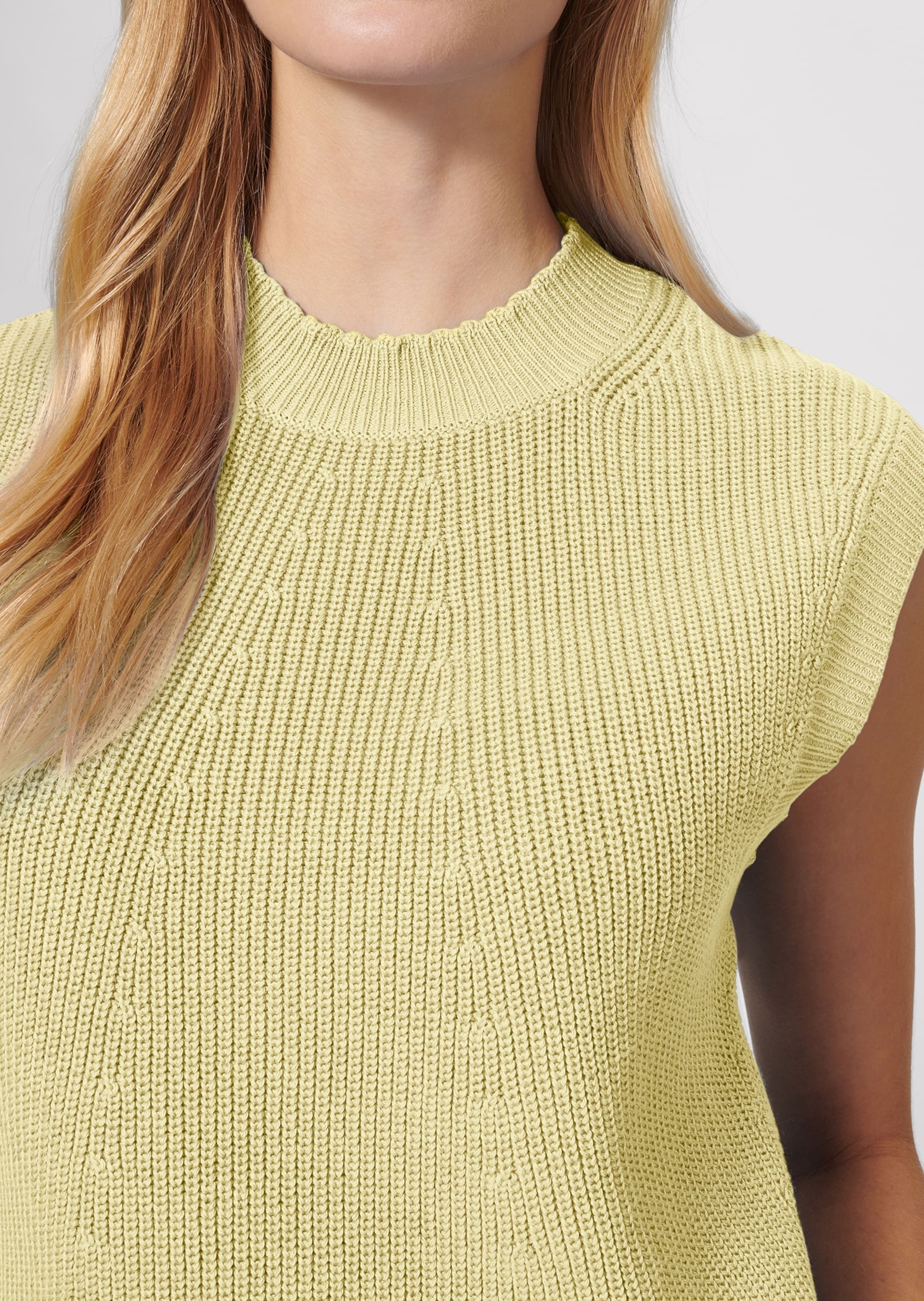 MADELEINE Longpullover »Pullunder Pullunder mit Stehkragen«