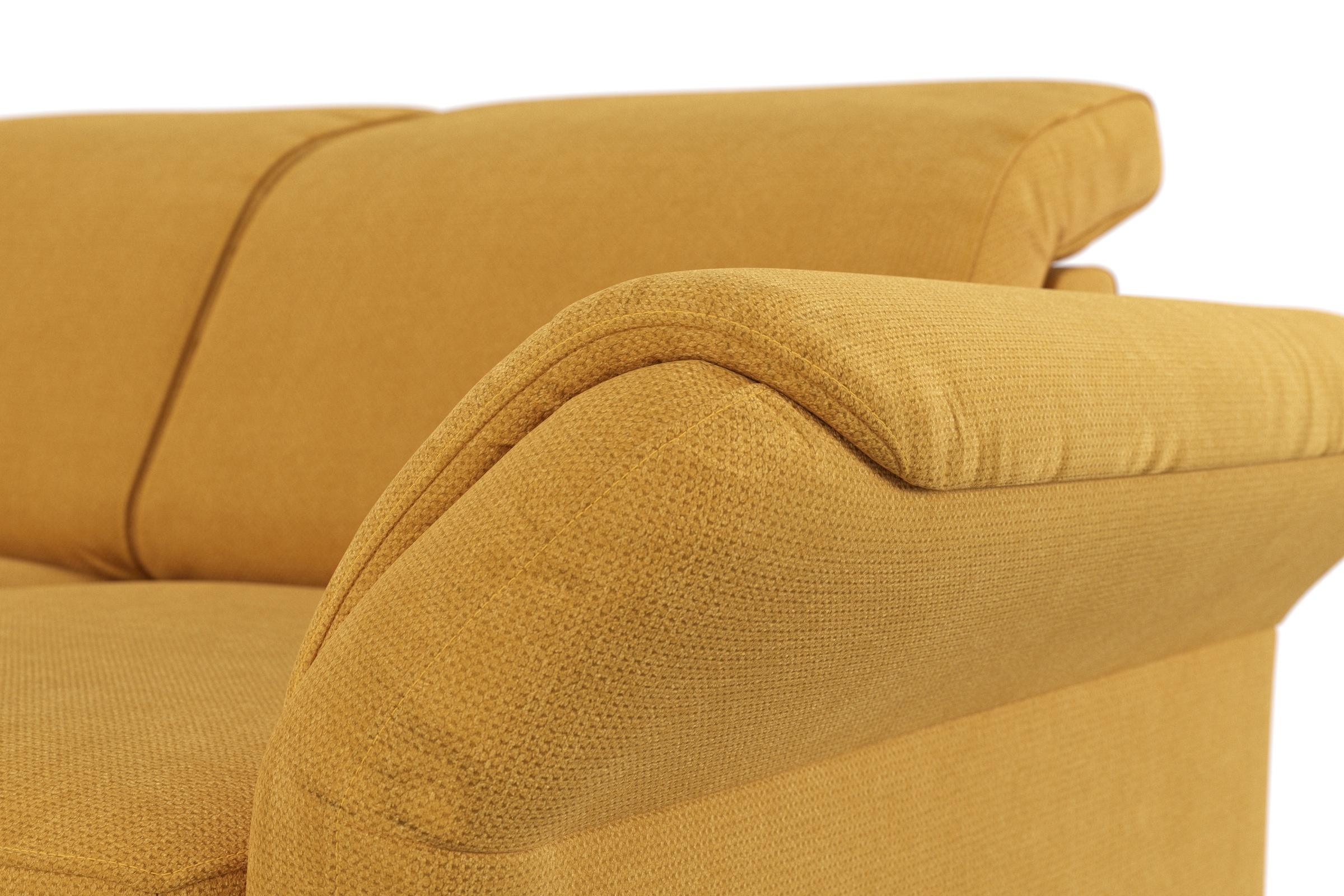 sit&more Ecksofa »Apulia L-Form«, wahlweise Bettfunktion, Bettkasten und Kopf- und Armteilverstellung