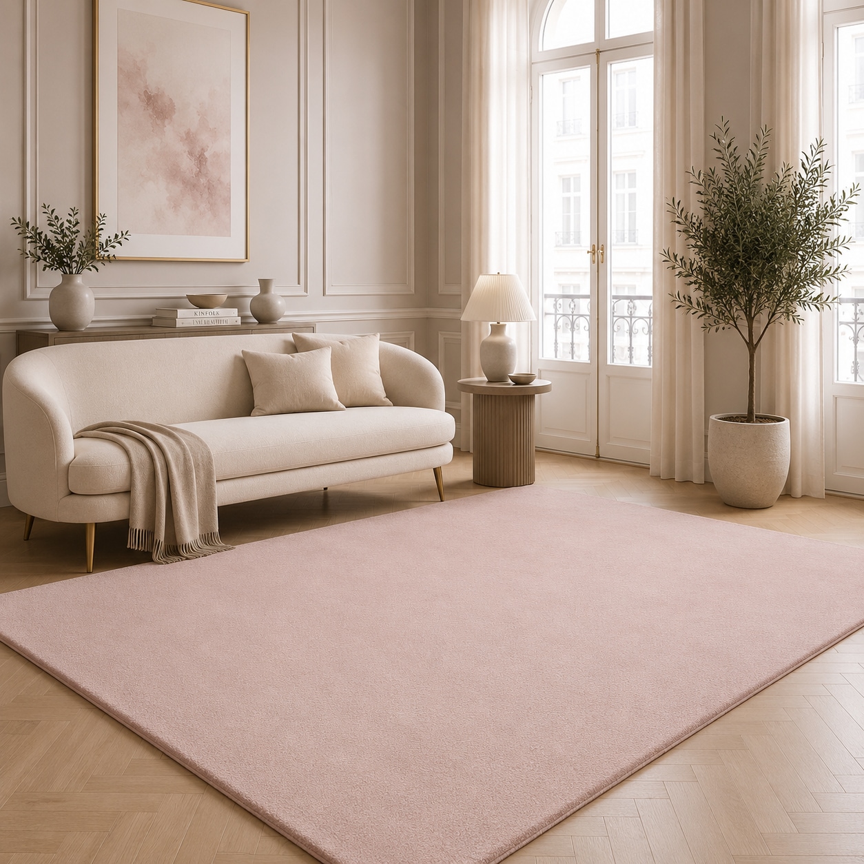 the carpet Teppich "kuschelig & Super Soft, Anti-Rutsch Unterseite," rechteckig 16 mm Höhe Waschbar bis 30 Grad, Felloptik, Wohnzimmer Teppich, Kundenliebling