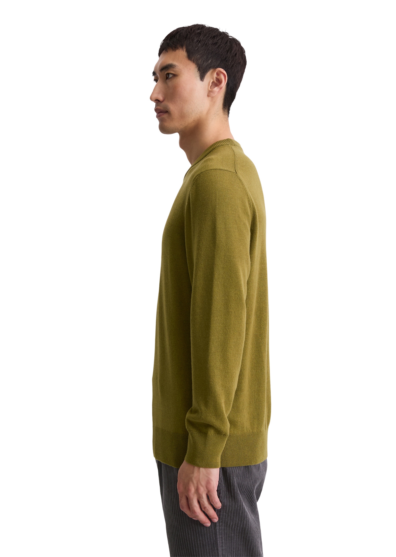 Marc O'Polo Strickpullover »aus softem Bio-Bauwoll-Schurwoll-Mix«