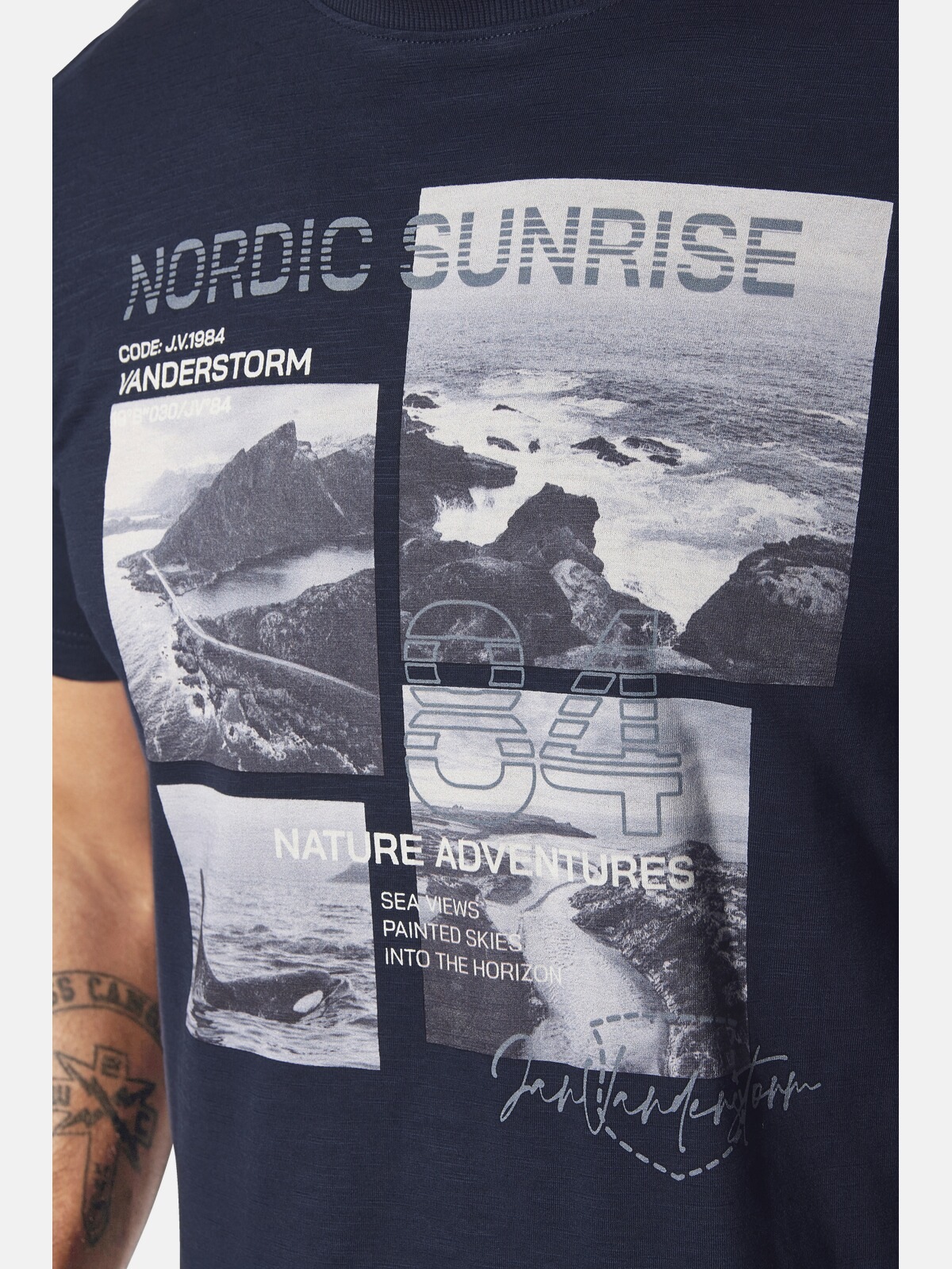 Jan Vanderstorm T-Shirt »T-Shirt INGTON«