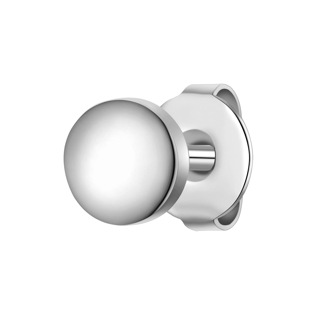 Paar Ohrstecker TRUE REBELS "TR325", silber, Ohrringe, Herren, 5,9, Edelstahl