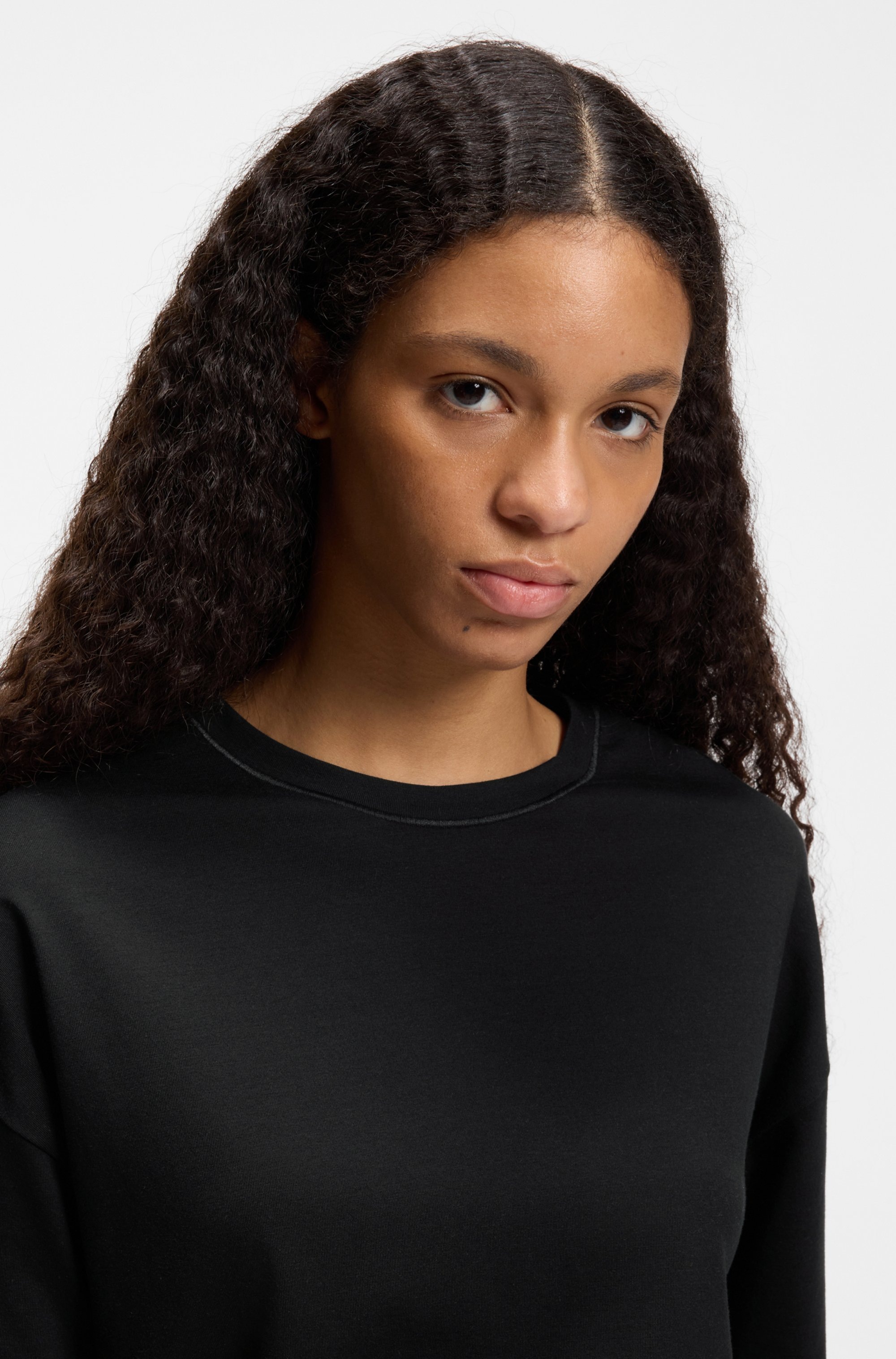 Thumbnail - HUGO Underwear Pyjama "MESH LOGO SHORT-SET" Set, 2 Stretch-Baumwolle im Relaxed Fit