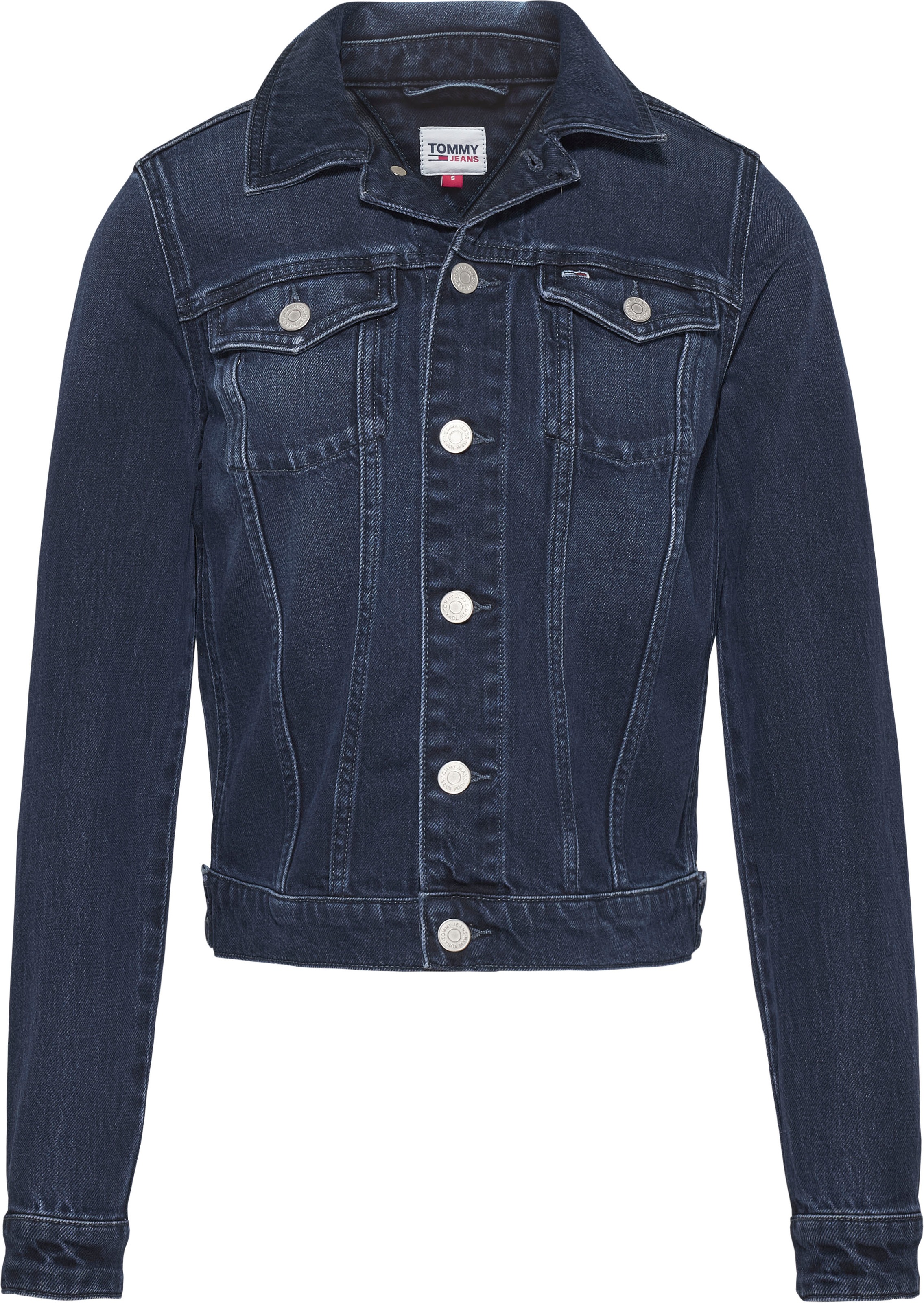 tommy jeans -  Jeansjacke "VIVIANNE SLIM TRKR JKT DF5167", mit Brusttaschen