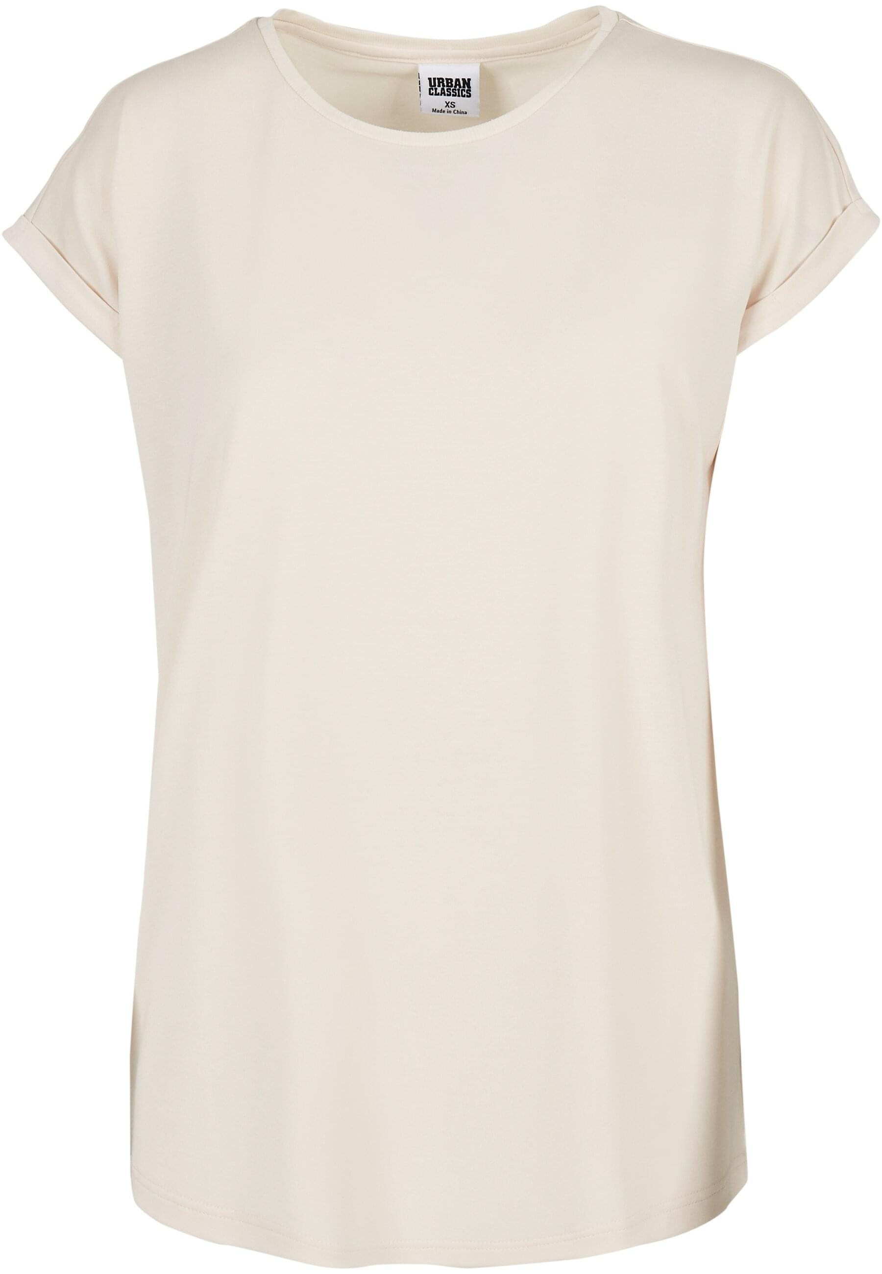URBAN CLASSICS Kurzarmshirt "Urban Classics Damen Ladies Modal Extended Sho günstig online kaufen