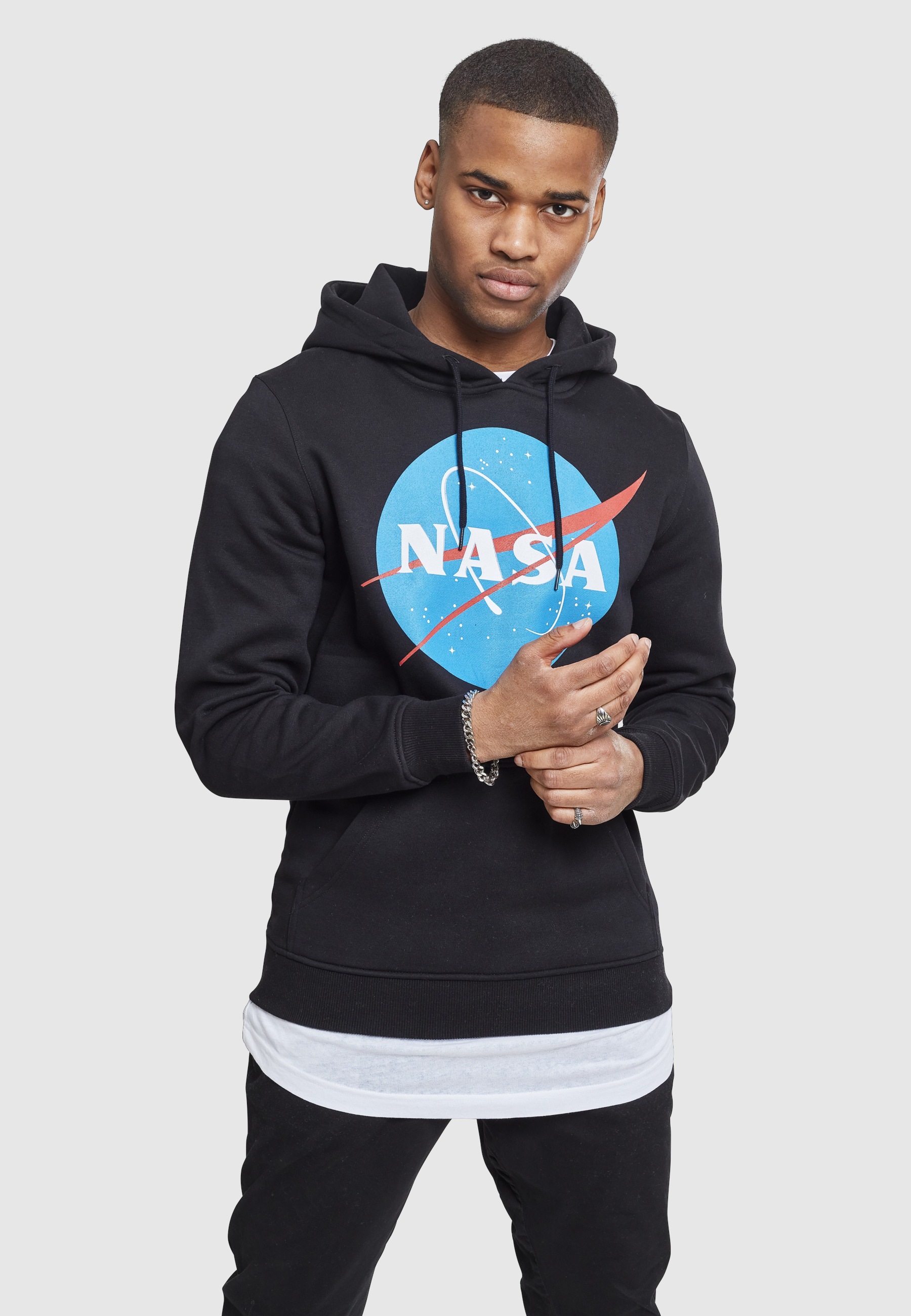 MisterTee Kapuzenpullover »MisterTee Herren NASA Hoody« 1 Stk.