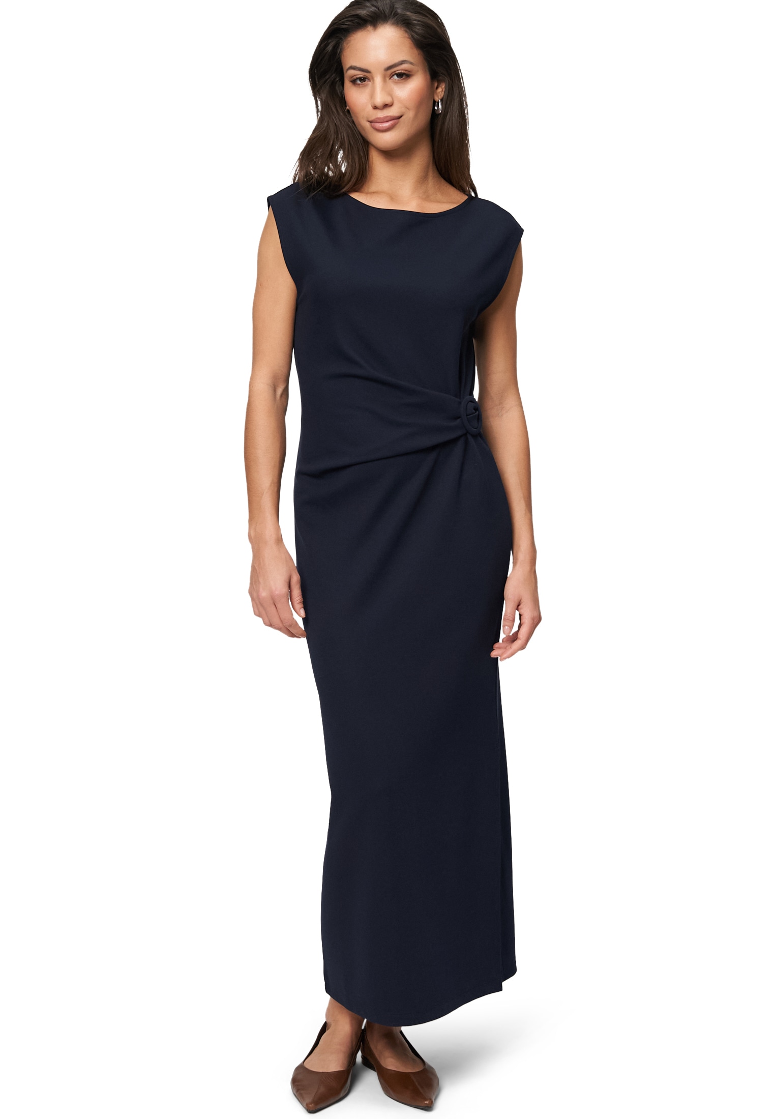 Zero Jerseykleid "zero Damen Sommerkleid Jerseykleid mit Schnalle", drapier günstig online kaufen
