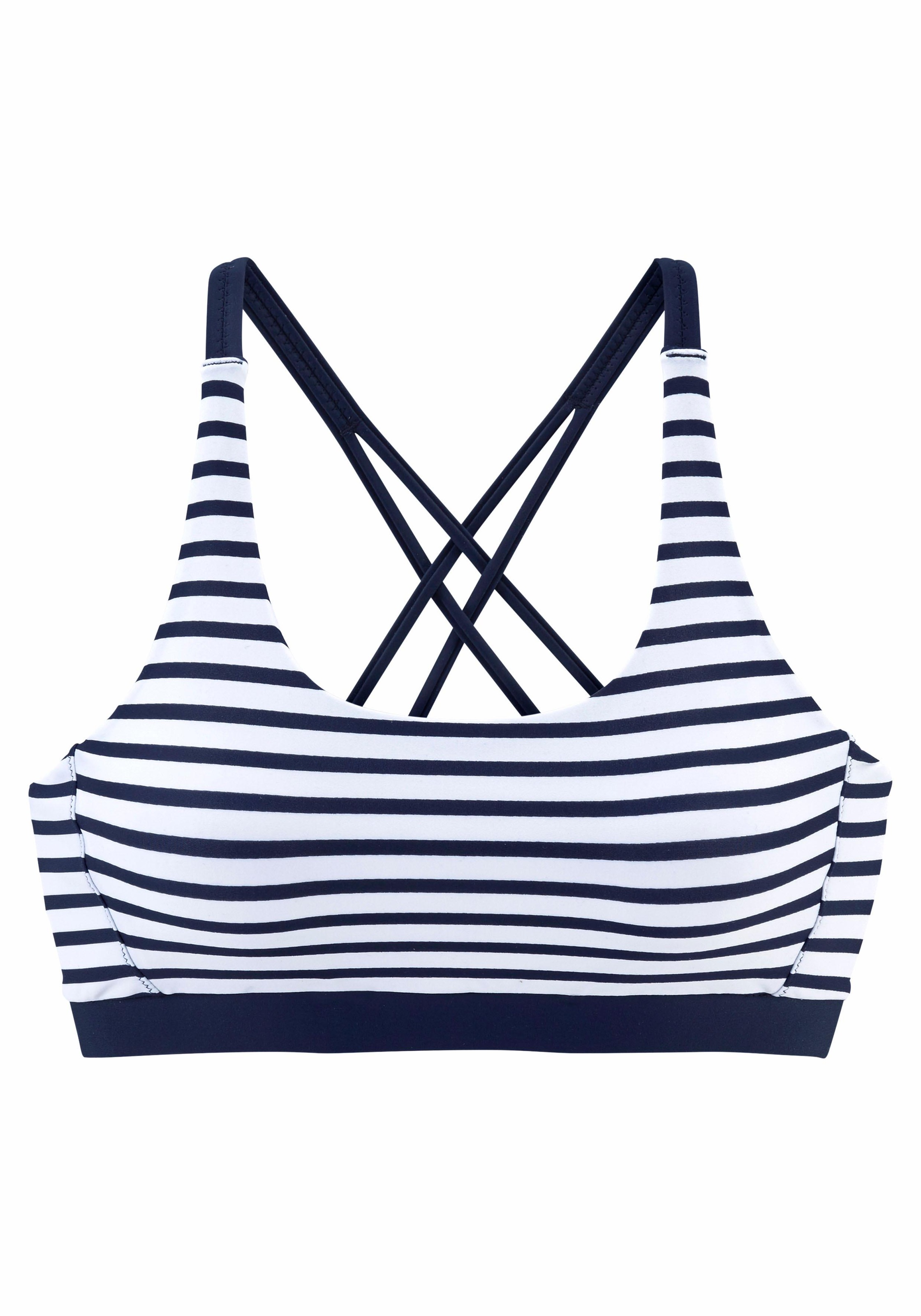 Venice Beach Bustier-Bikini-Top "Summer" mit gerkreuzten Trägern günstig online kaufen