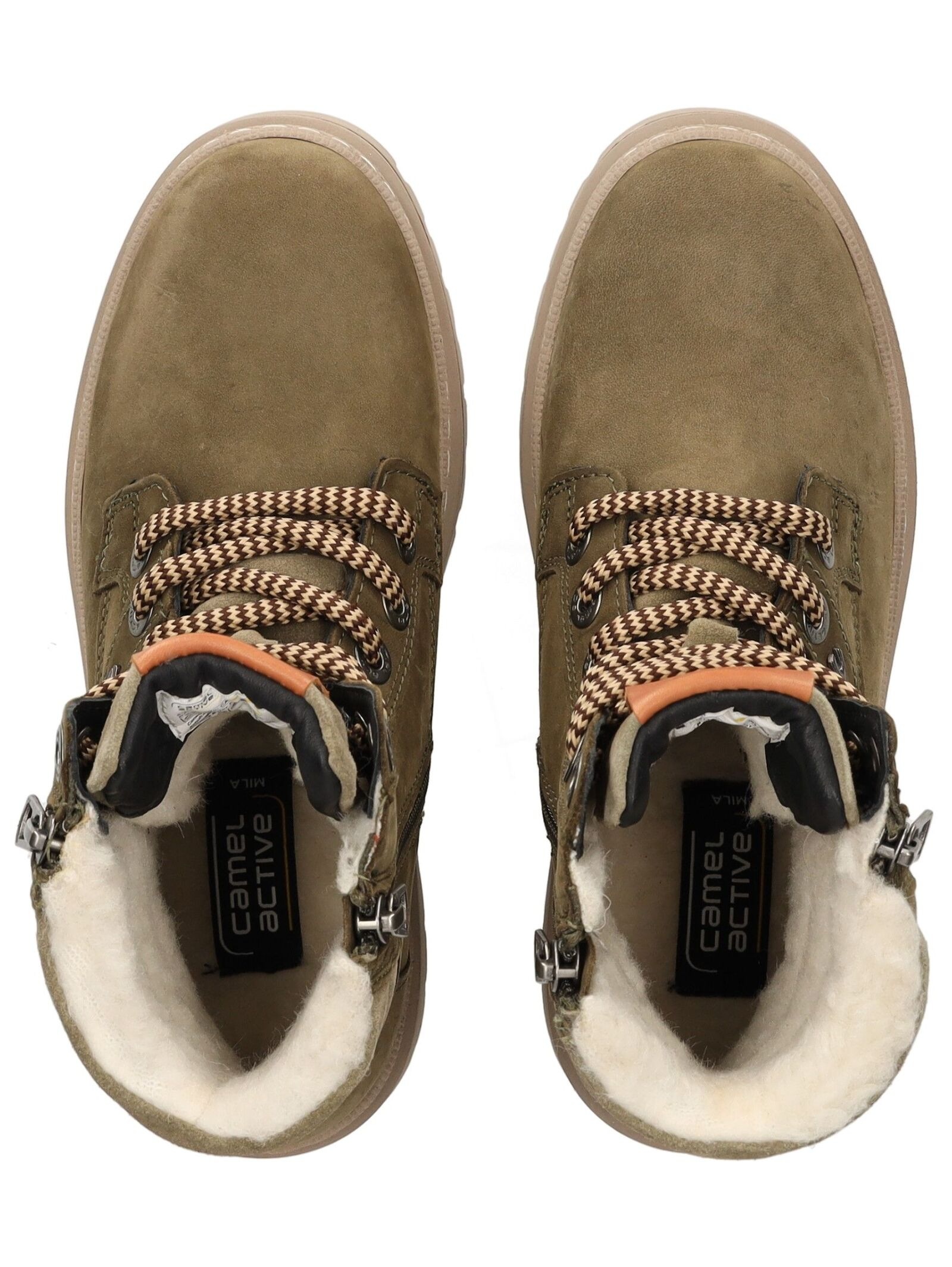 camel active Schnürstiefelette "camel active Stiefelette Leder" günstig online kaufen