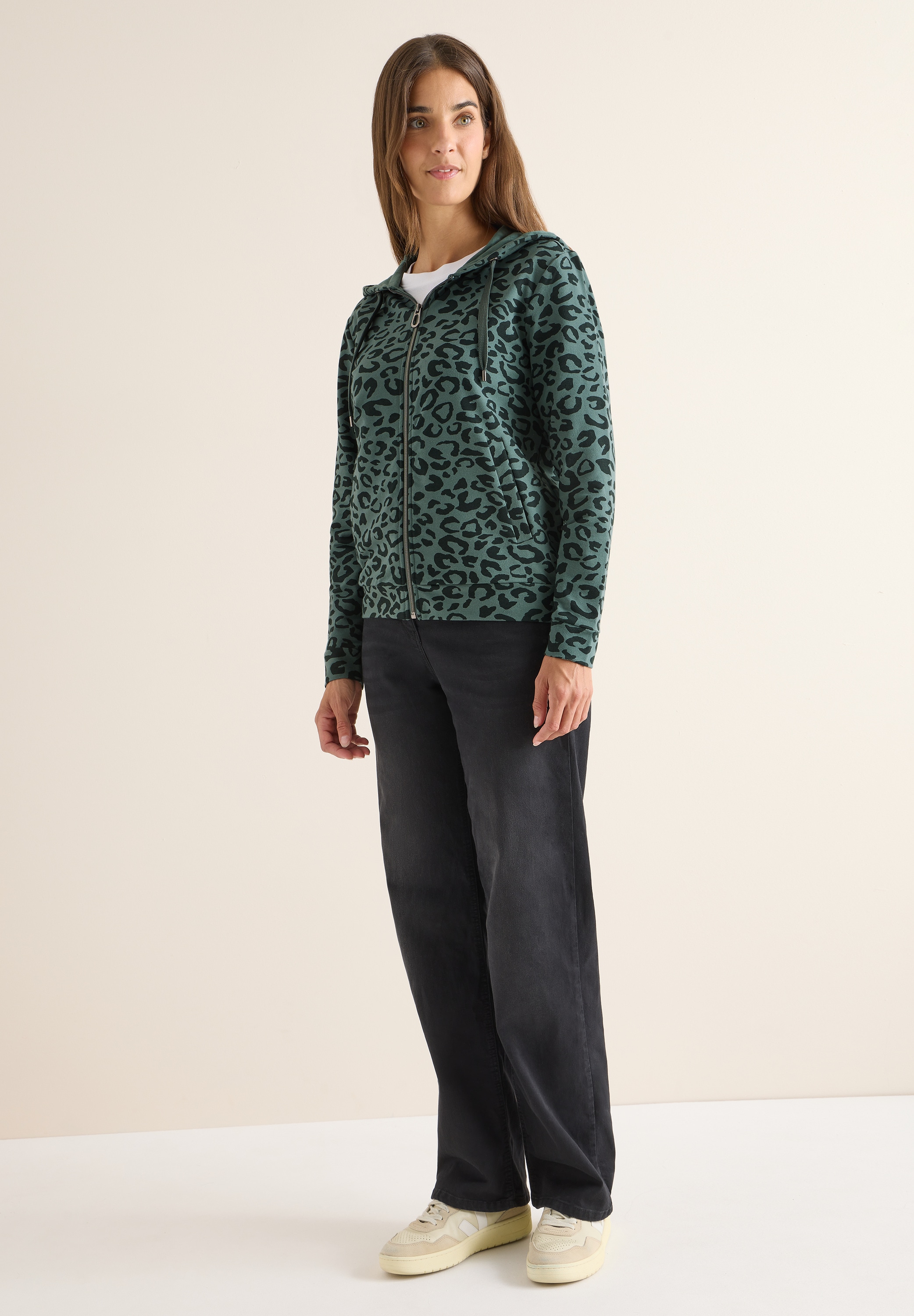 Cecil Strickjacke, im soften Baumwoll-Mix