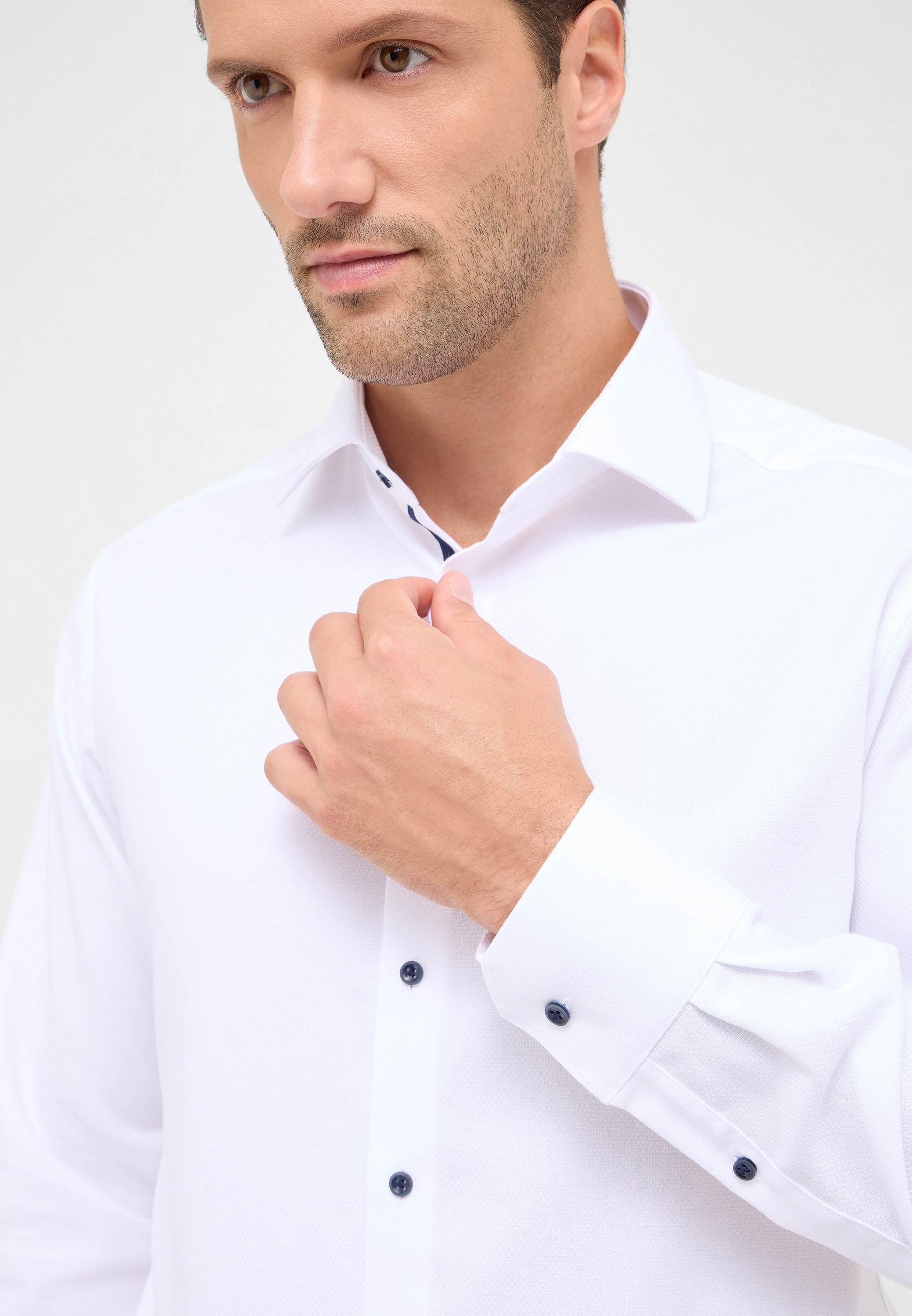 Eterna Langarmhemd »MODERN FIT«, NON IRON (bügelfrei)