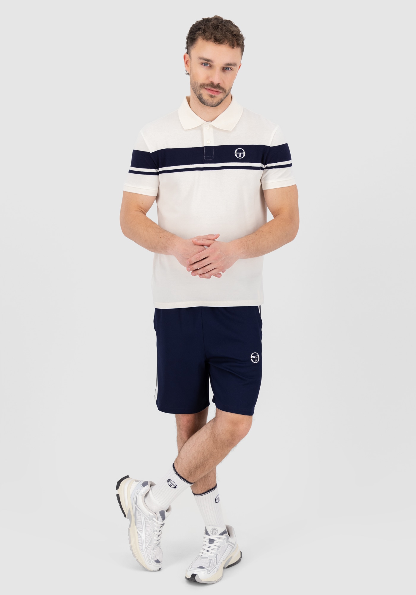 Sergio Tacchini T-Shirt »YOUNG LINE POLO Herren«, Polo-Shirt Herren, leichtes Kurzarmshirt, Sporttrikot, Outdoor, Sale
