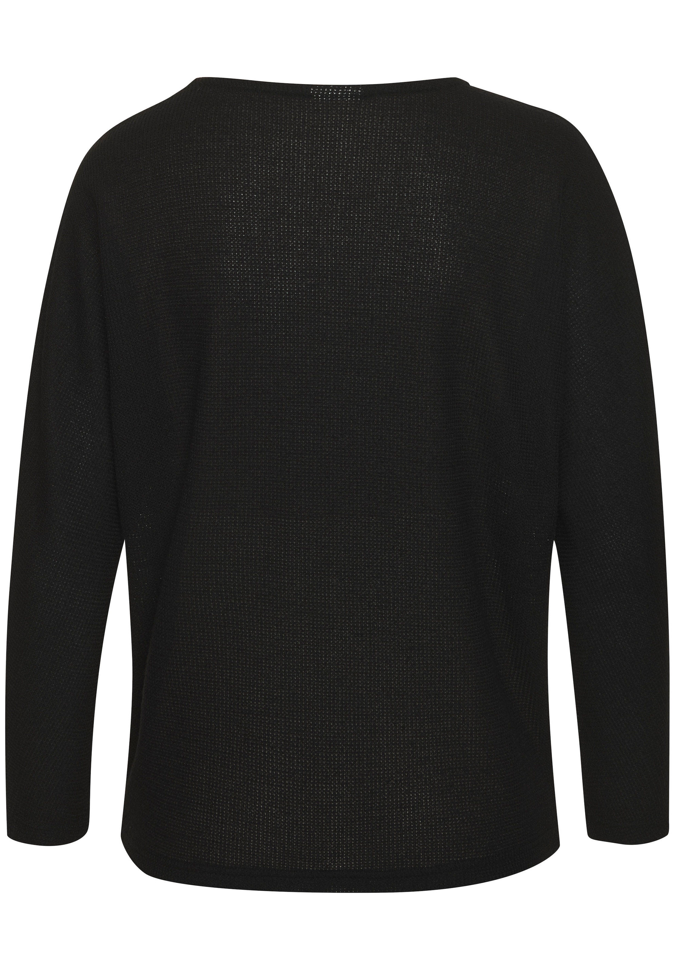 Vivance Langarmshirt »aus flauschigem Strick«, aus bügelfreier Qualität