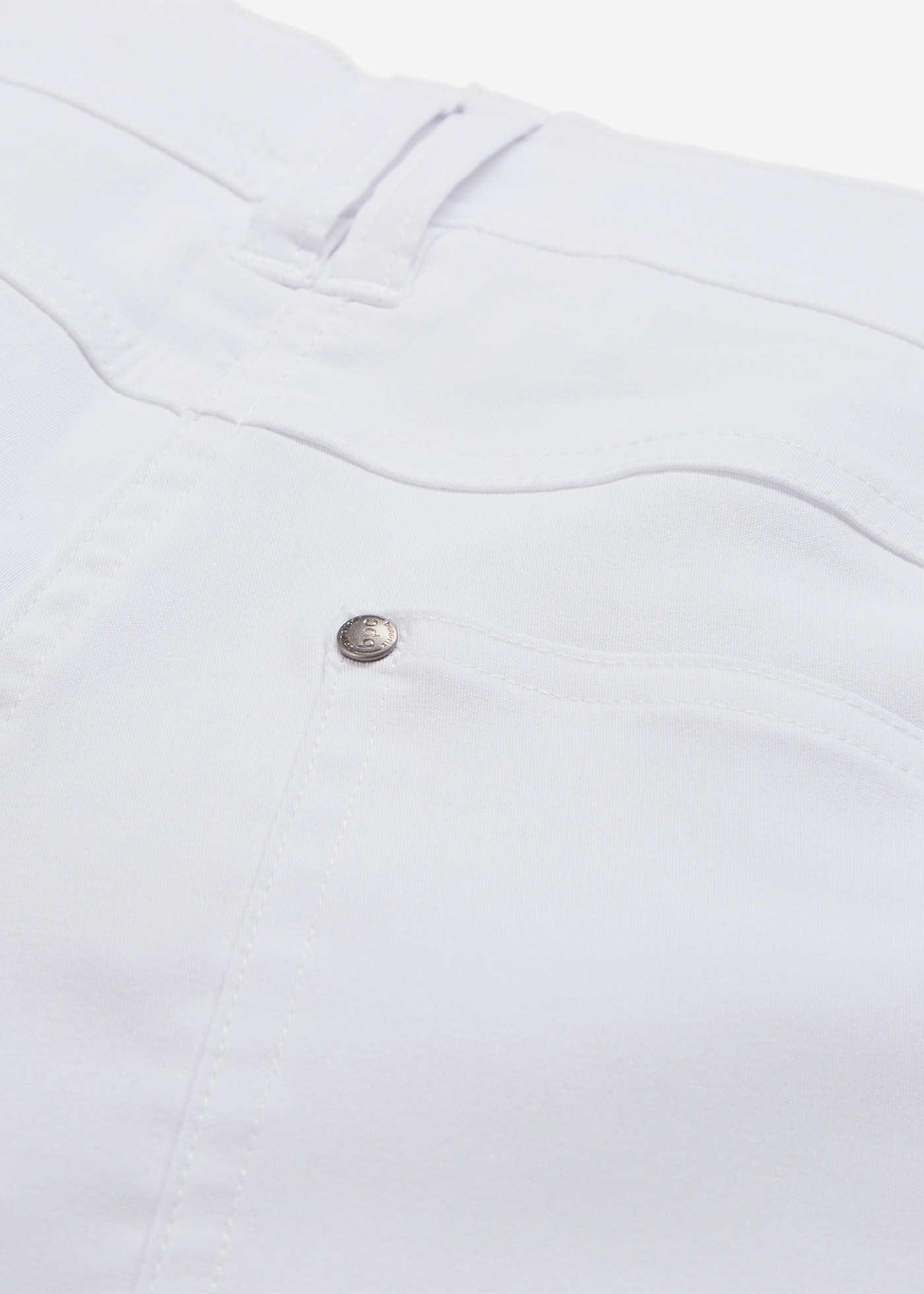 bonprix Stretch-Hose »Bengalin-Stretch-Hose mit Bequembund, Straight«  aus Polyester, Viskose und Elasthan, mit Bequembund, Regular Fit