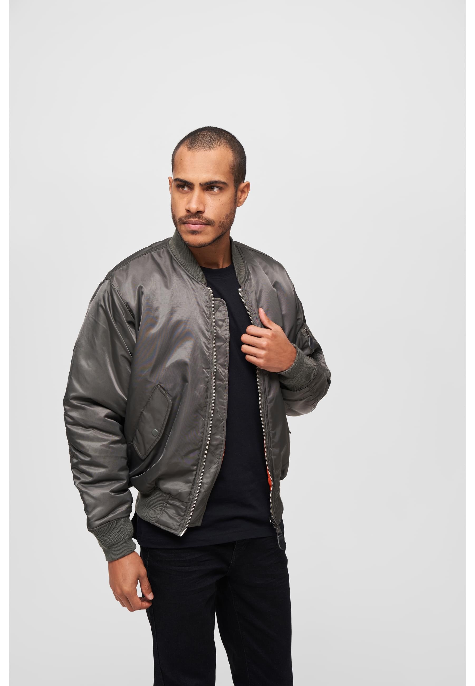 Brandit Anorak "Brandit Herren MA1 Bomber Jacket" 1 Stk. tlg. ohne Kapuze günstig online kaufen