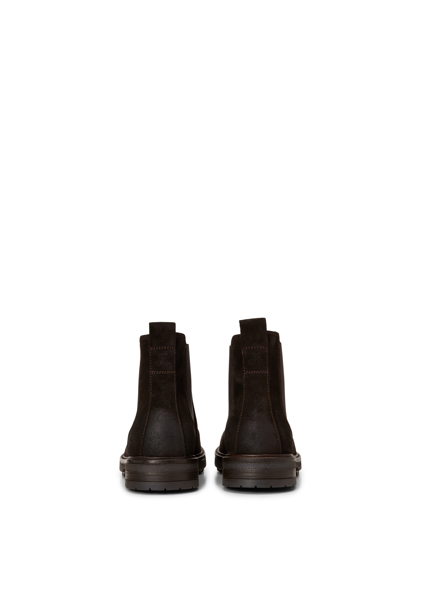 Marc O'Polo Chelseaboots »aus geöltem Veloursleder«