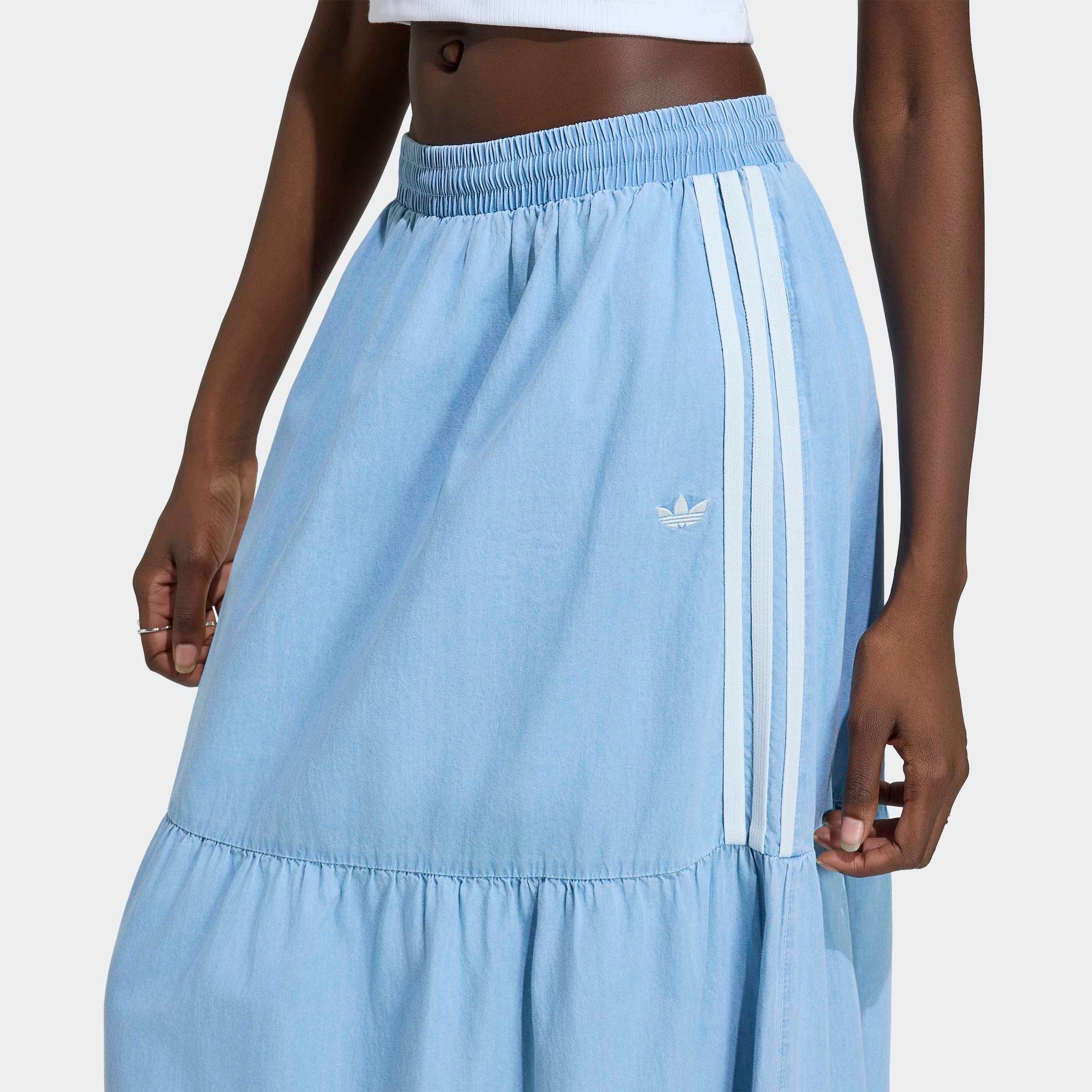 adidas Originals Sweatrock »DENIM SKIRT« Lässiger Jeansrock