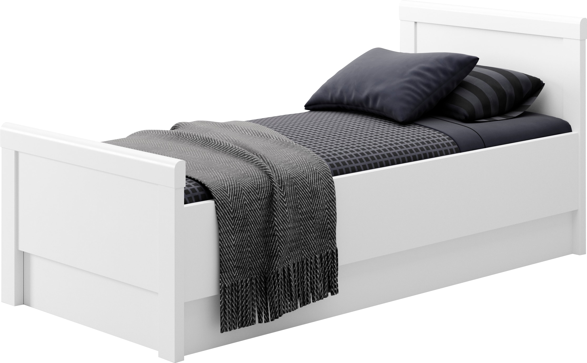 priess Einzelbett "Arnsberg Komfortbett mit flexibel höhenverstellbarer Liegefläche" Made in Germany mit Blauem Engel und Goldenem M ausgezeichnet