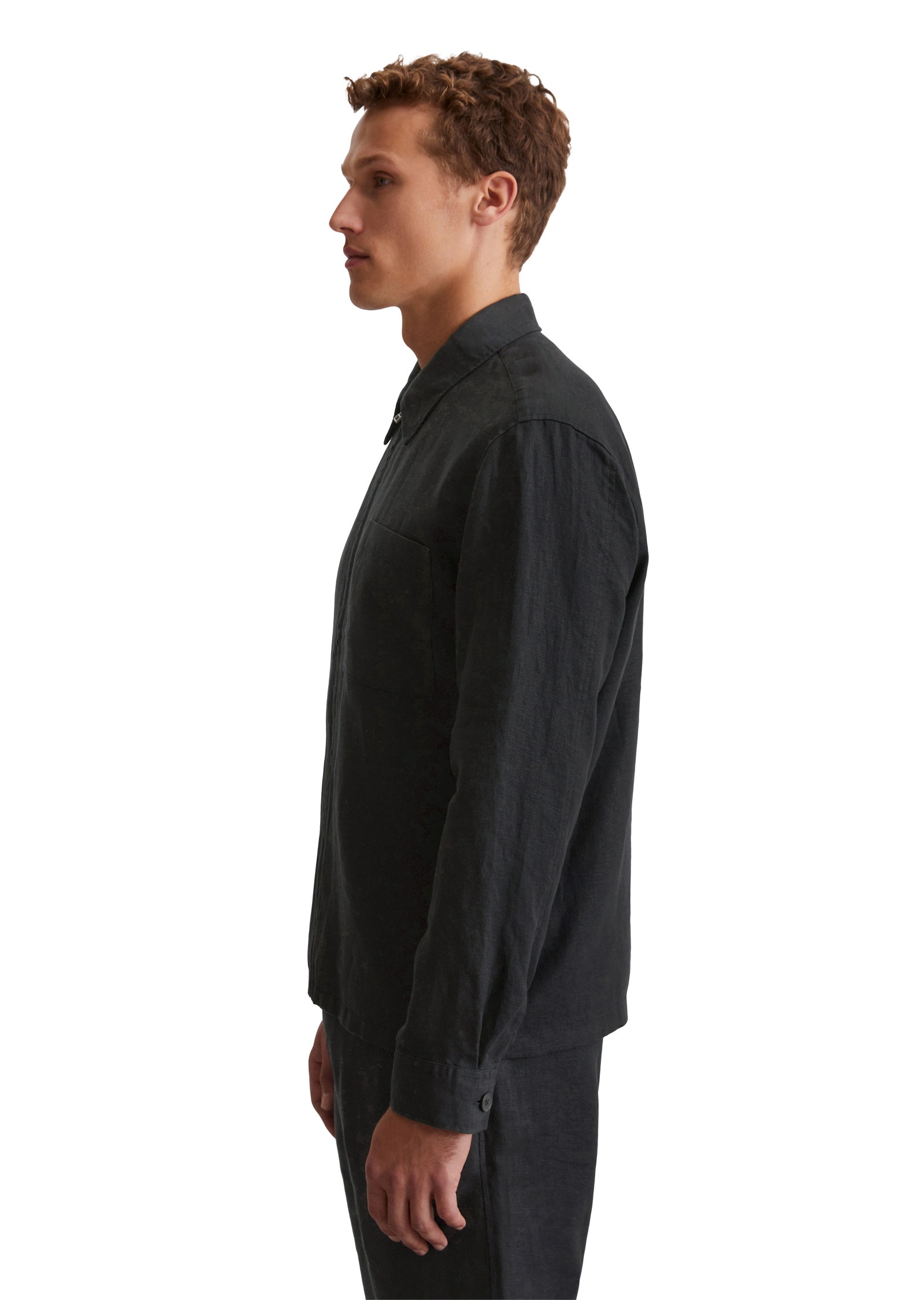 Marc O'Polo Kurzjacke »aus reinem Leinen«, ohne Kapuze