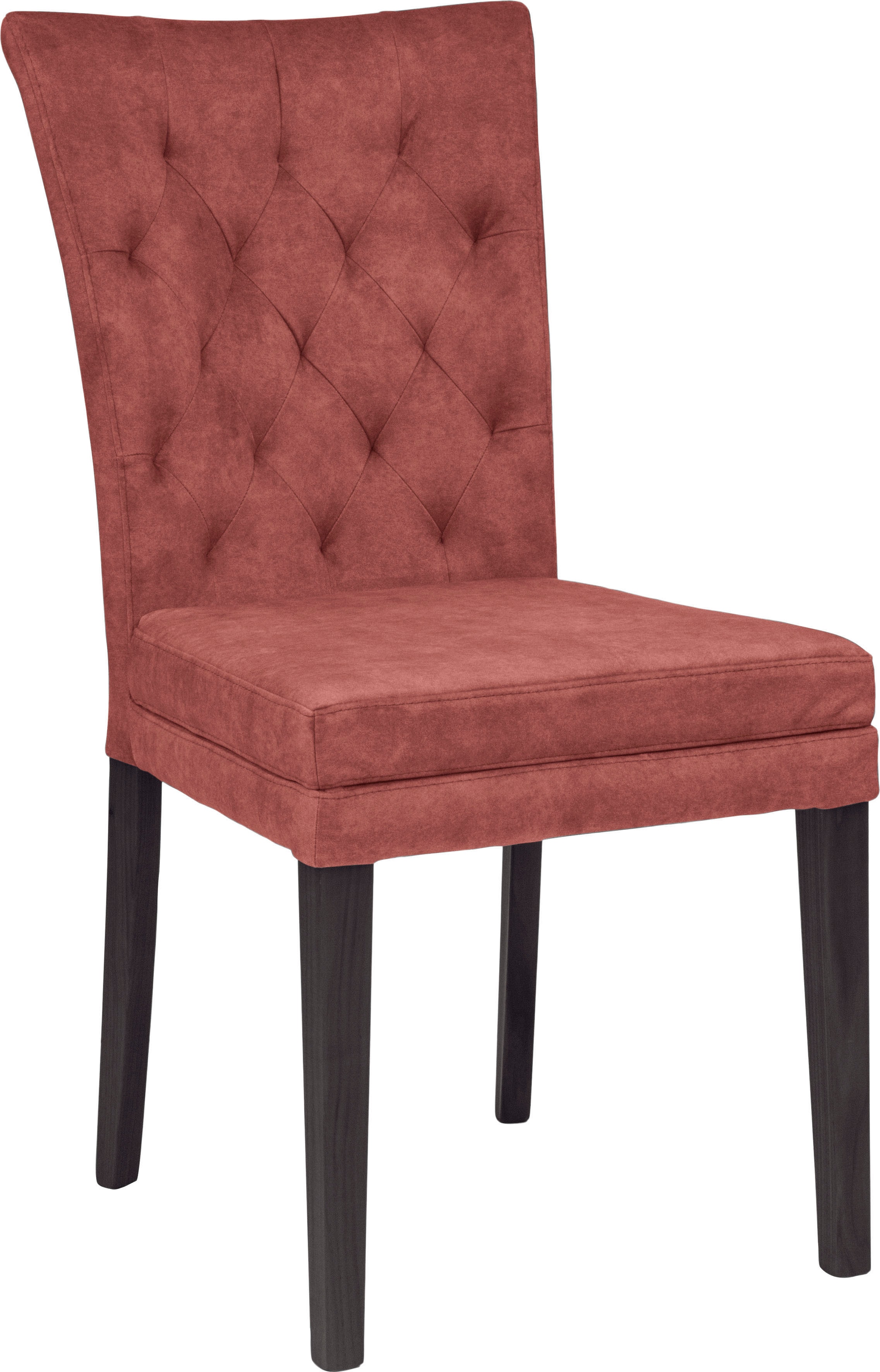 Home affaire 4-Fußstuhl "Colorado" (Set) 2 Stk. Samtvelours Beine aus Buche günstig online kaufen