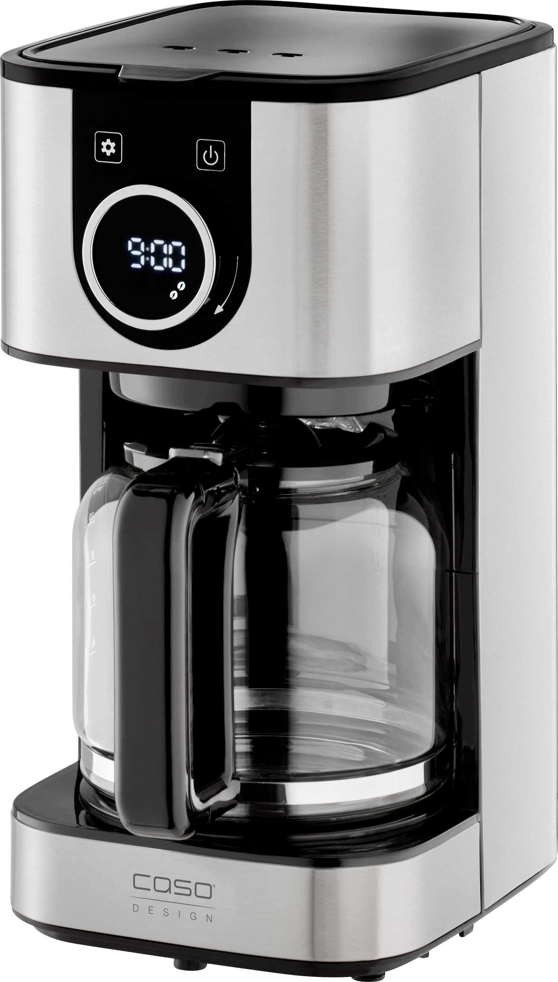 Caso Filterkaffeemaschine "1858 Selection C12" 1,5 l Kaffeekanne Papierfilter 1x4