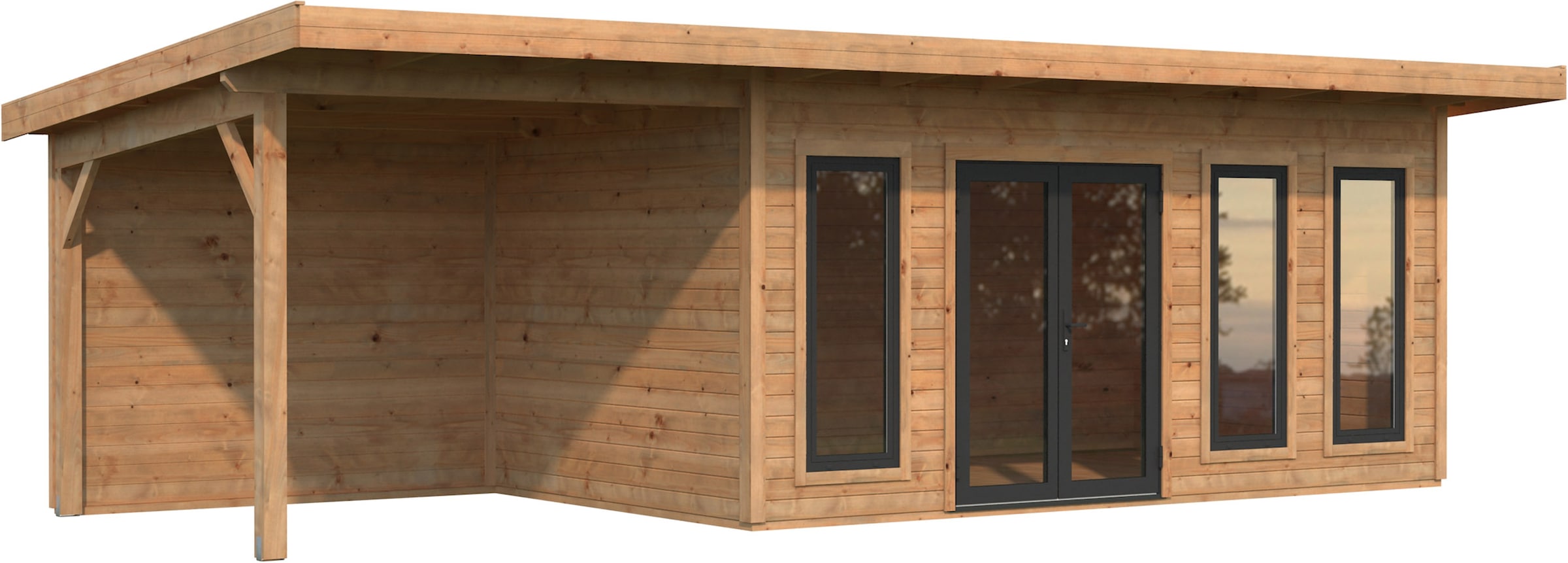 Palmako Gartenhaus »Aurelia 15,2+7,9 m²«