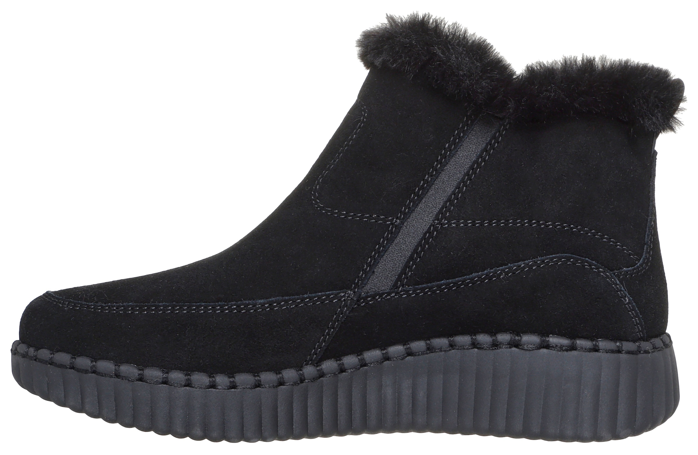 Skechers Winterboots »WILSHIRE BLVD-FRESH ZIP«, Boots mit Reißverschluss