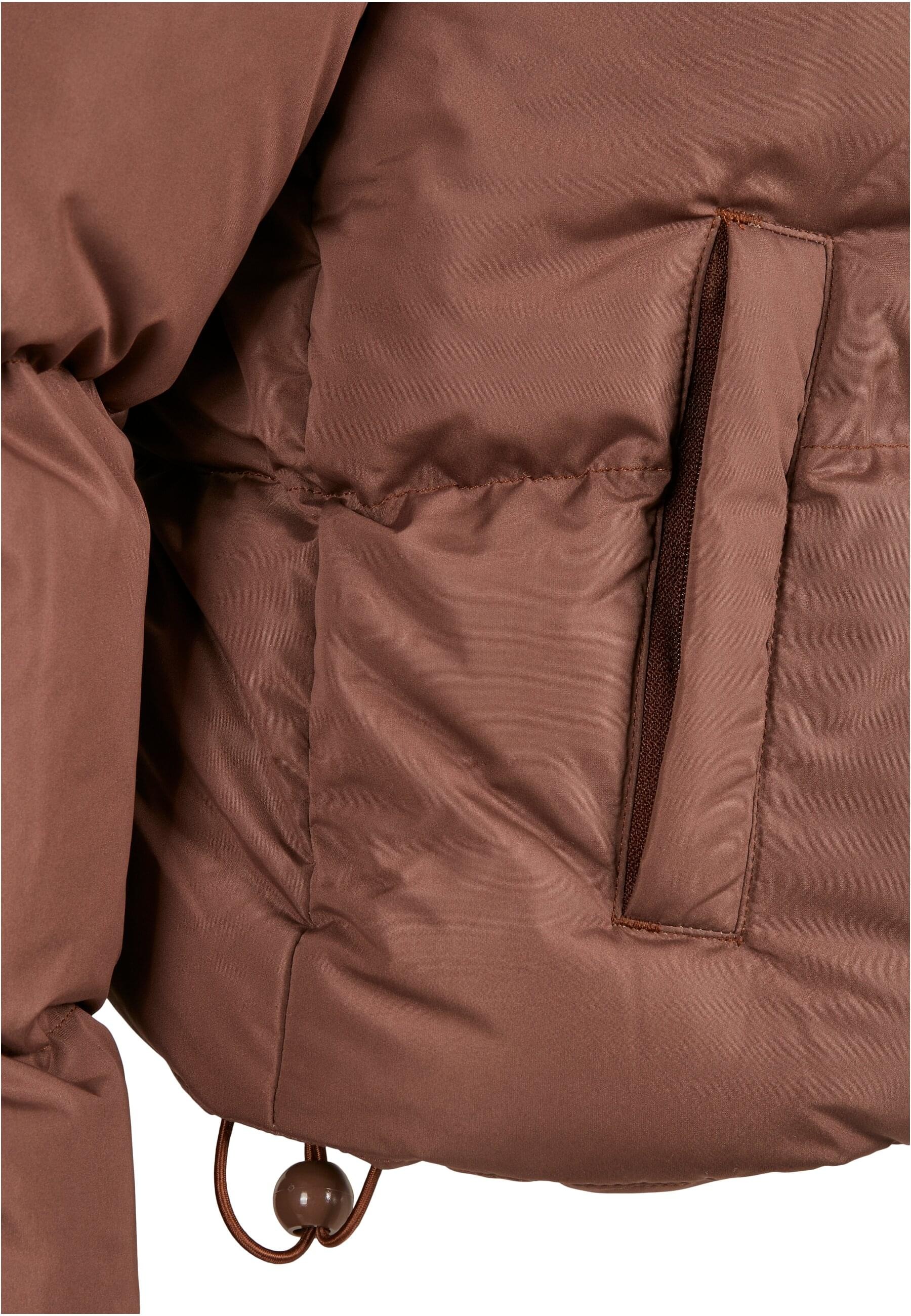 URBAN CLASSICS ohne Short »Damen Kapuze Puffer Jacket«, online Peached kaufen (1 Ladies Winterjacke St.), | BAUR