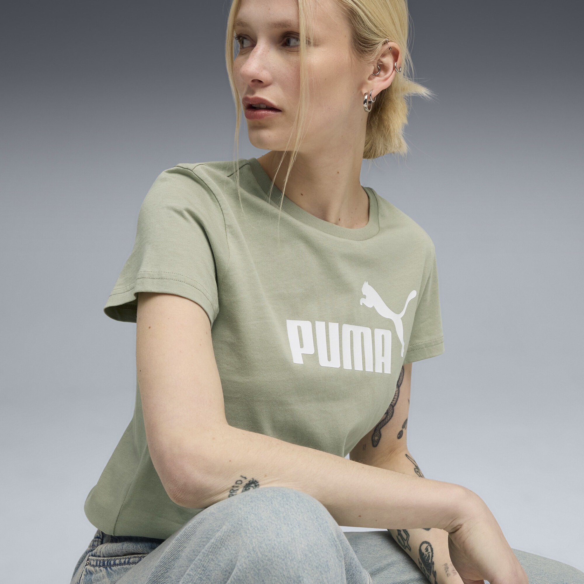 PUMA T-Shirt »ESS No. 1 Logo T-Shirt Damen«