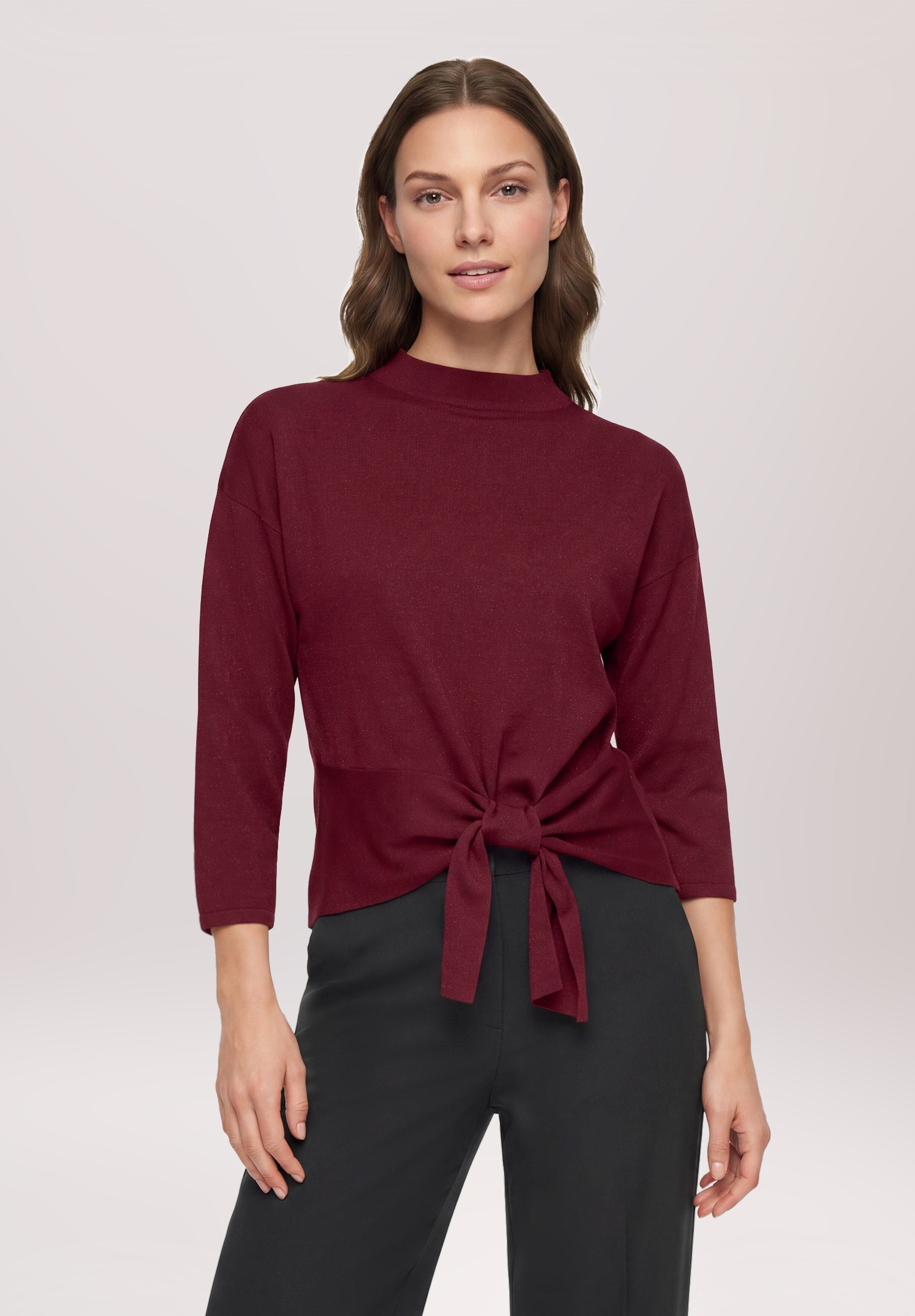 Betty Barclay Strickpullover »Damen mit Schleifenknoten« 1