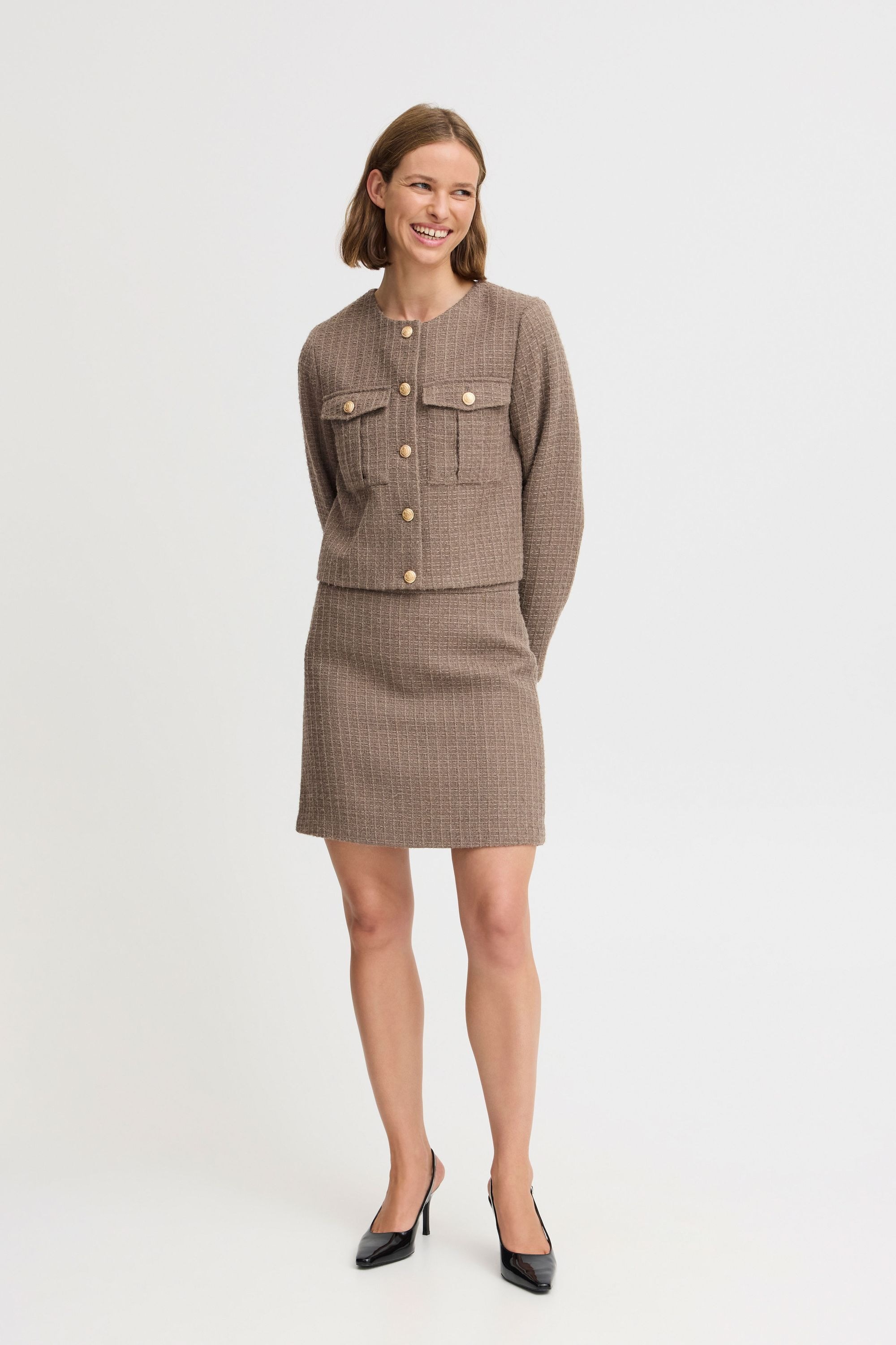 b.young Langarmbluse »Langarmbluse BYEPIA BLAZER -«