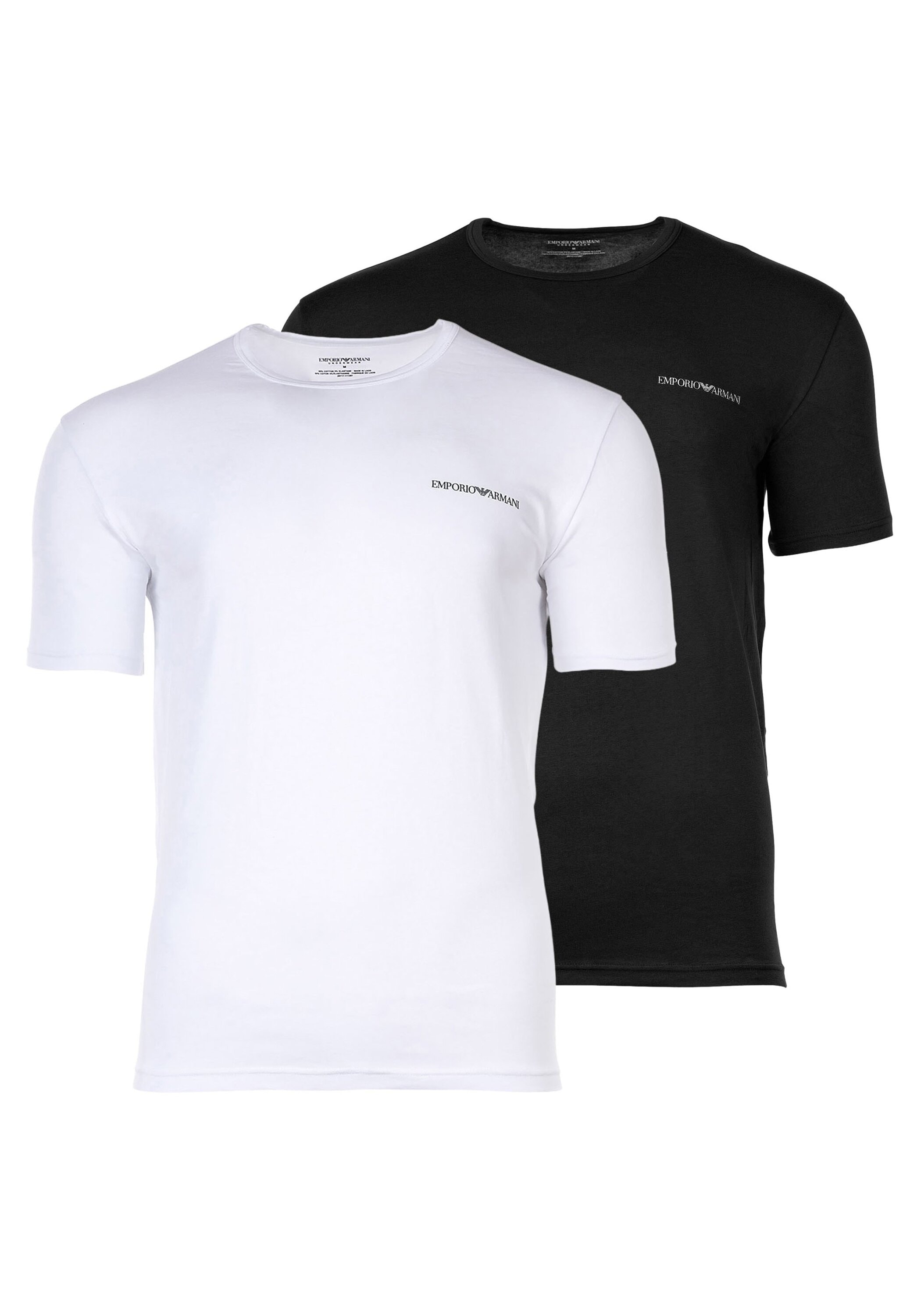 Emporio Armani T-Shirt "T-Shirt CORE LOGOBAND 2er Pack" 2
