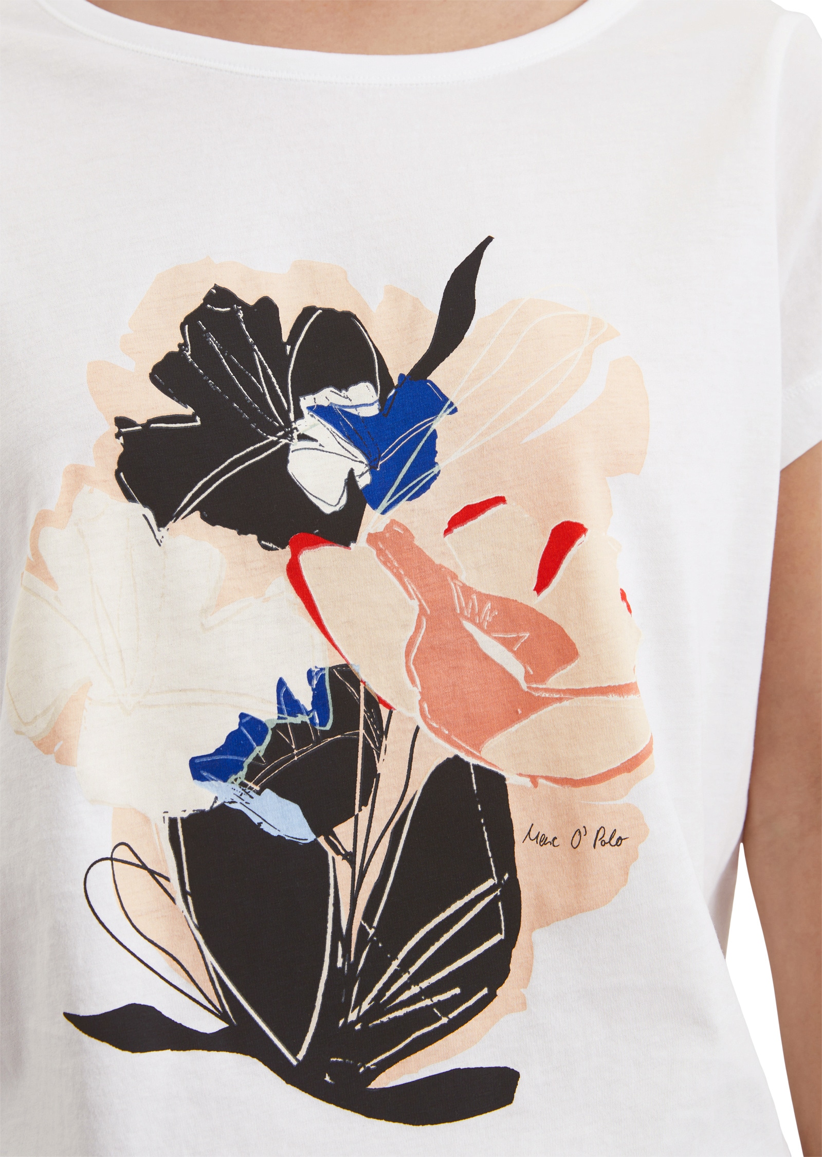 Marc O'Polo T-Shirt »aus leichtem Single Jersey«