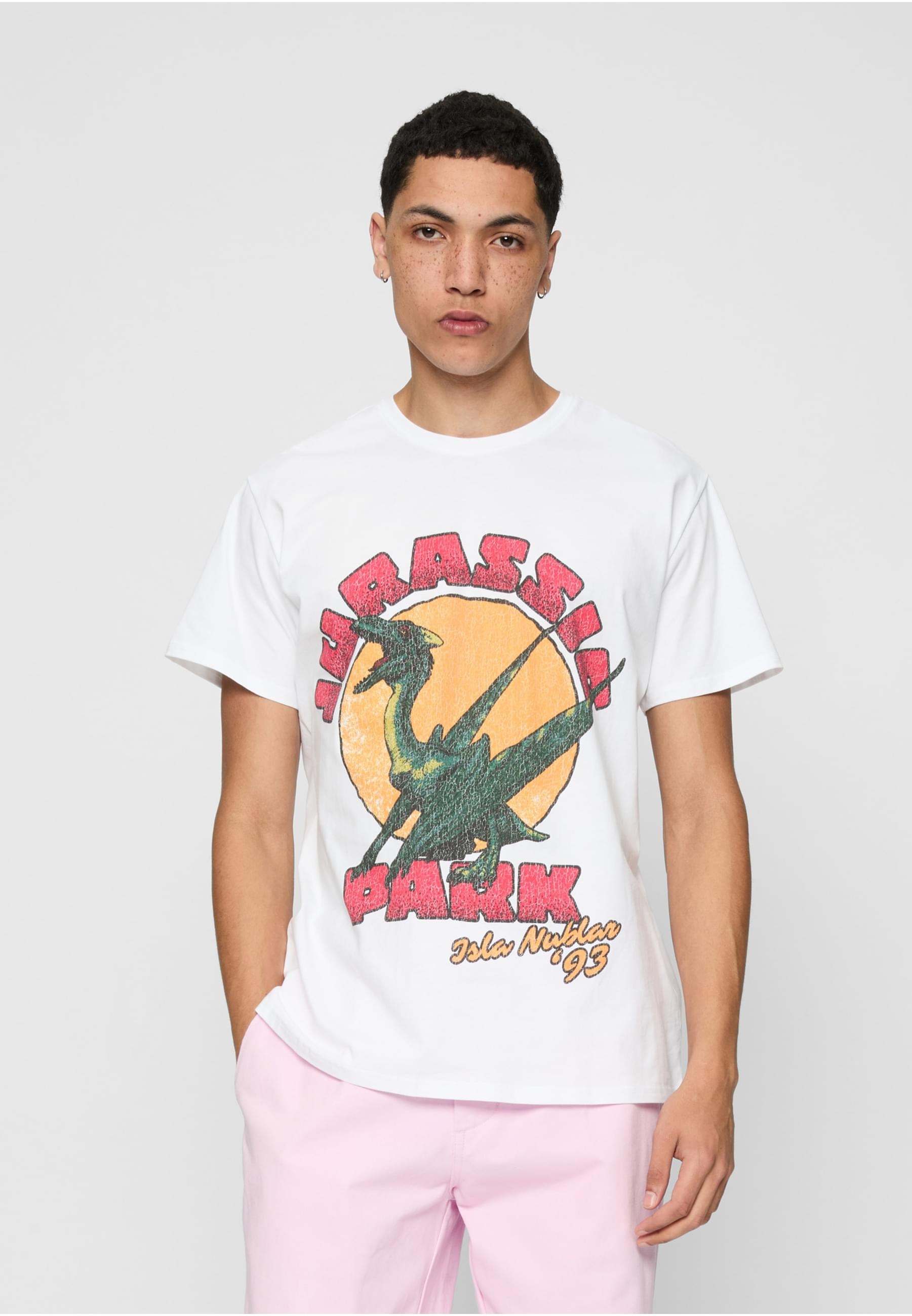 Merchcode T-Shirt »Merchcode Herren Jurassic Park Isla Nybla Tee«, (1 tlg.)