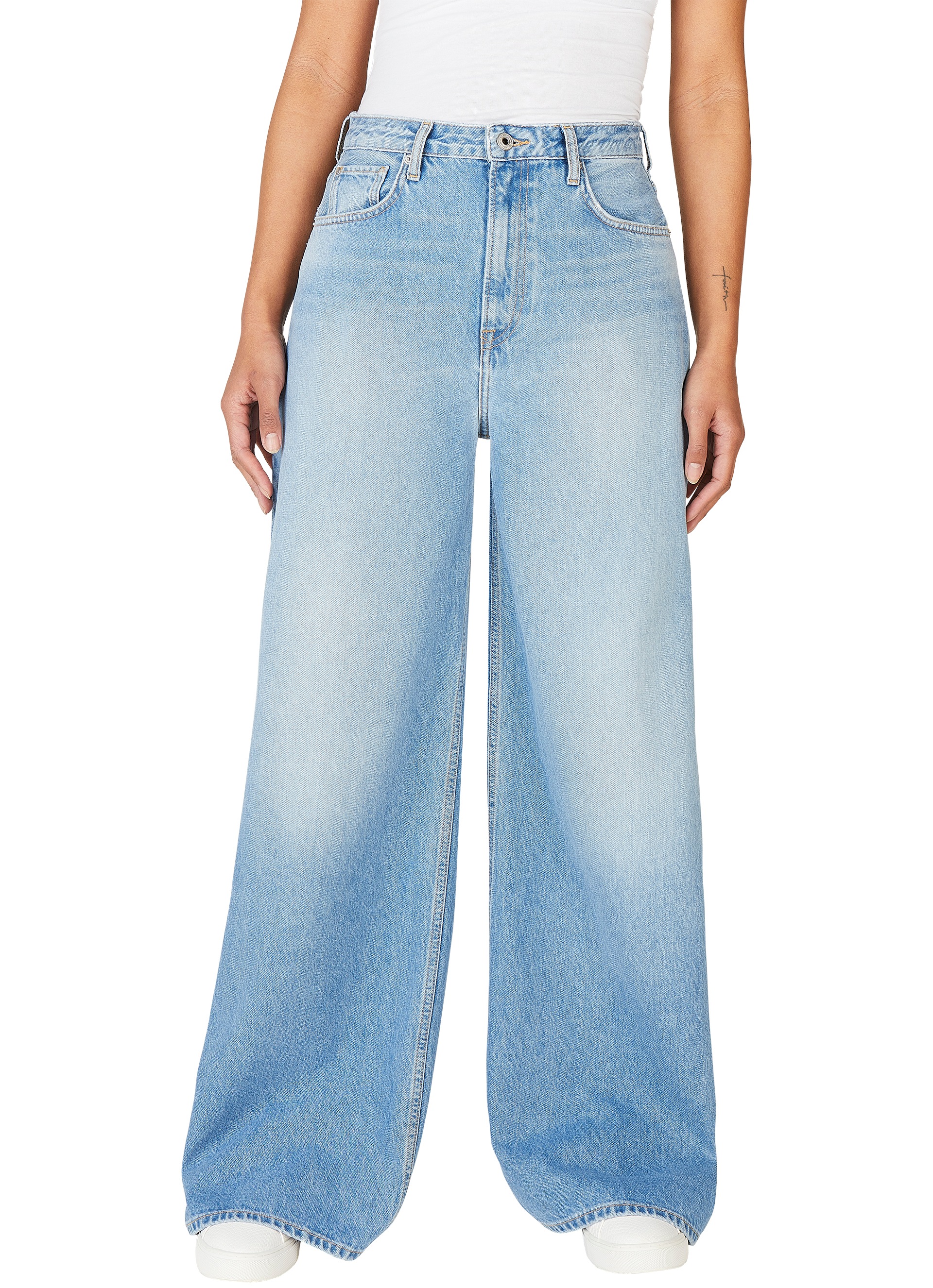 Schlagjeans »WIDE LEG JEANS UHW«