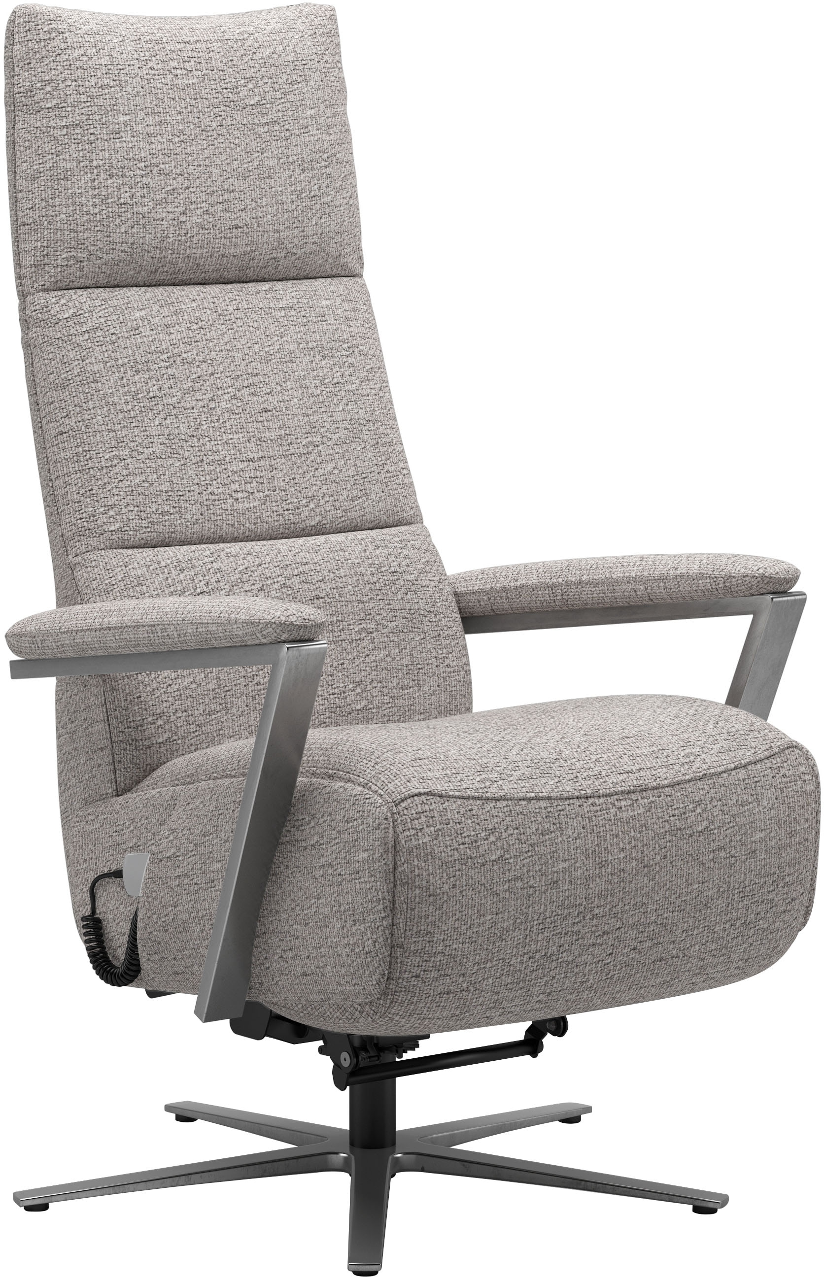 sit&more TV-Sessel »Vario Comfort, inkl. Kopfteilverstellung & 360 Grad Drehfunktion«, inkl. Herz-Waage-Funktion & 3 Motoren, Höhe der Armlehnen 64cm