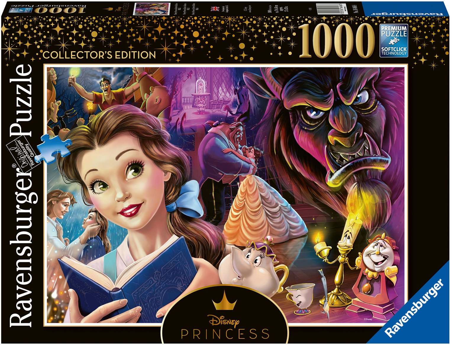 Ravensburger Puzzle »Collector`s Edition, Belle, die Disney Prinzessin«, Made in Germany, FSC® - schützt Wald - weltweit
