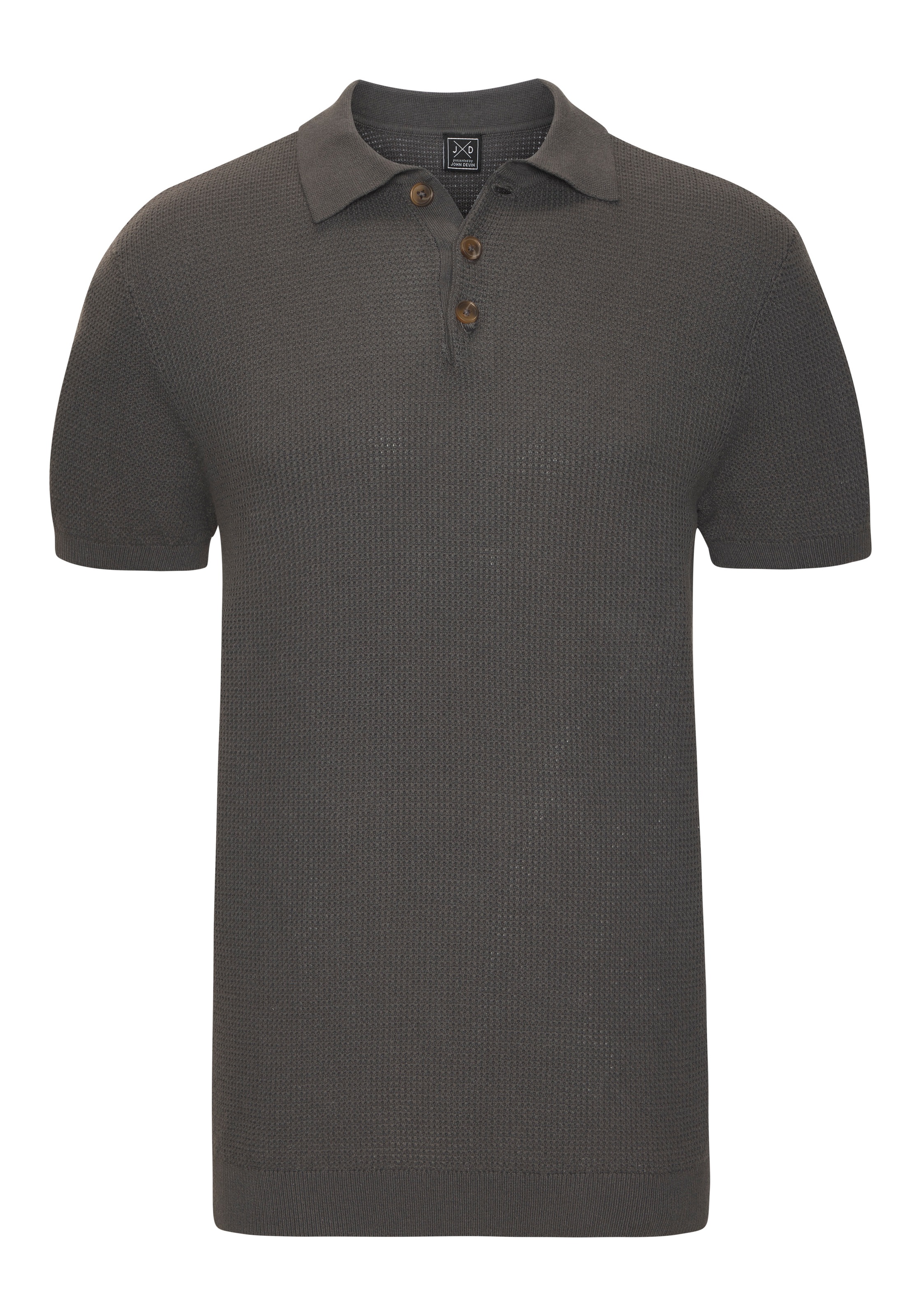 John Devin Kurzarmshirt "- Strick Poloshirt, Regular fit" mit Polokragen un günstig online kaufen
