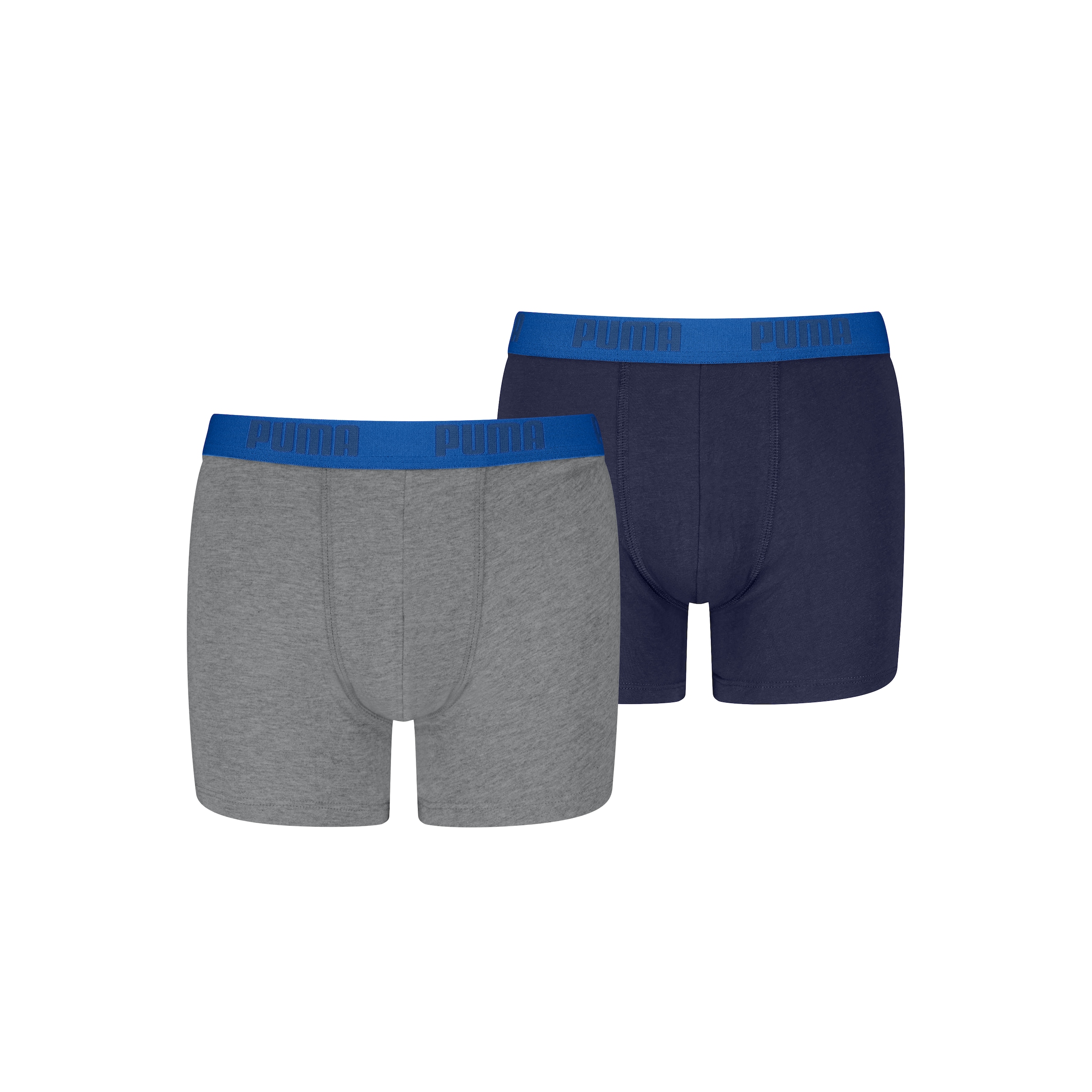 PUMA Boxershorts "PUMA BOYS EVERYDAY BASIC BOXERS" Komfortabler Logobund, ohne Eingriff
