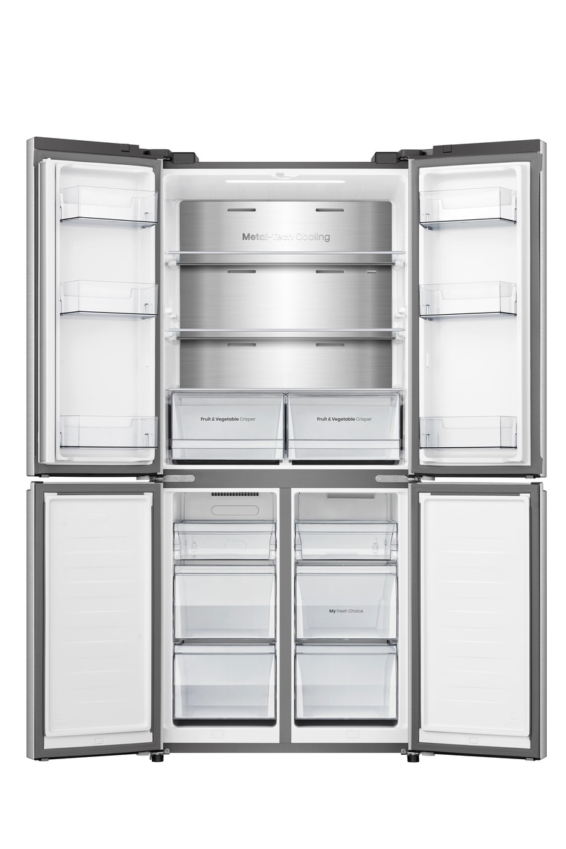 Hisense Multi Door »RQ5P470SAID«, MetalCooling Innenwand