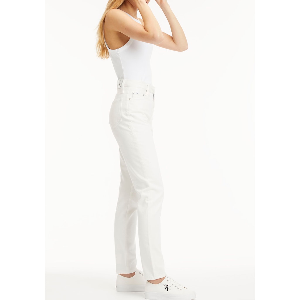 Calvin Klein Jeans Mom-Jeans, mit hohem Bund im 5-Pocket-Style
