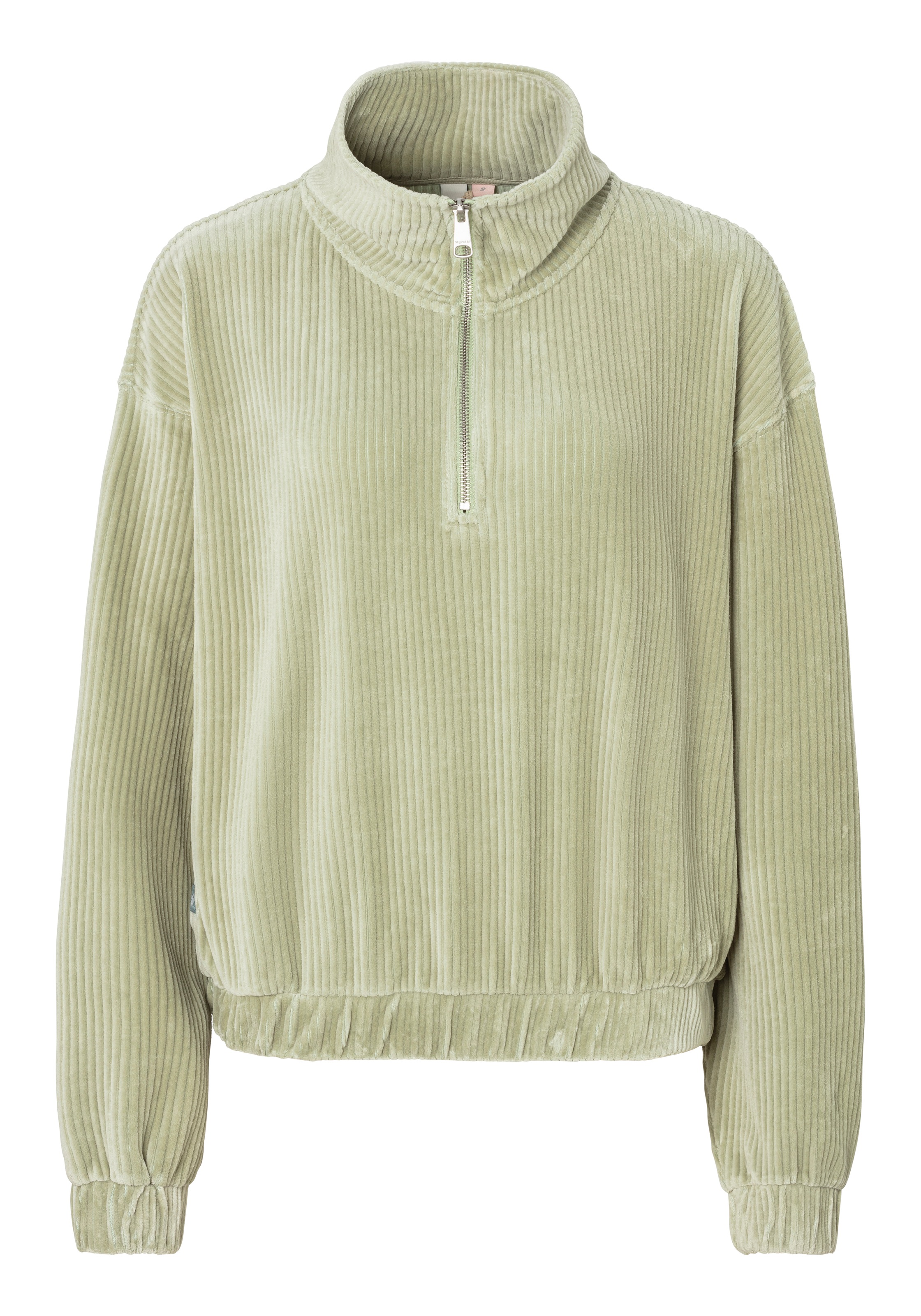 Ragwear Sweatshirt "IZZAR CORD", Stehkragen mit Reißverschluss im Troyer-St günstig online kaufen