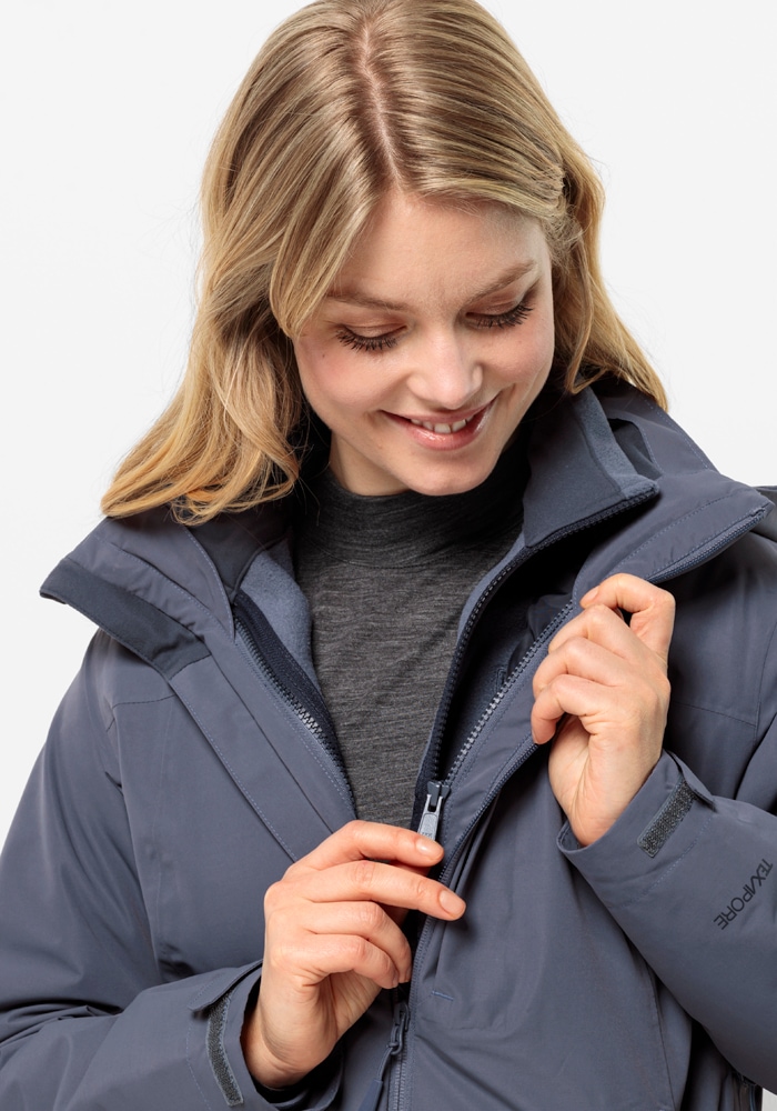 JKT Kapuze Wolfskin W«, online | Funktionsjacke »FERNBLICK Jack bestellen mit 2L BAUR