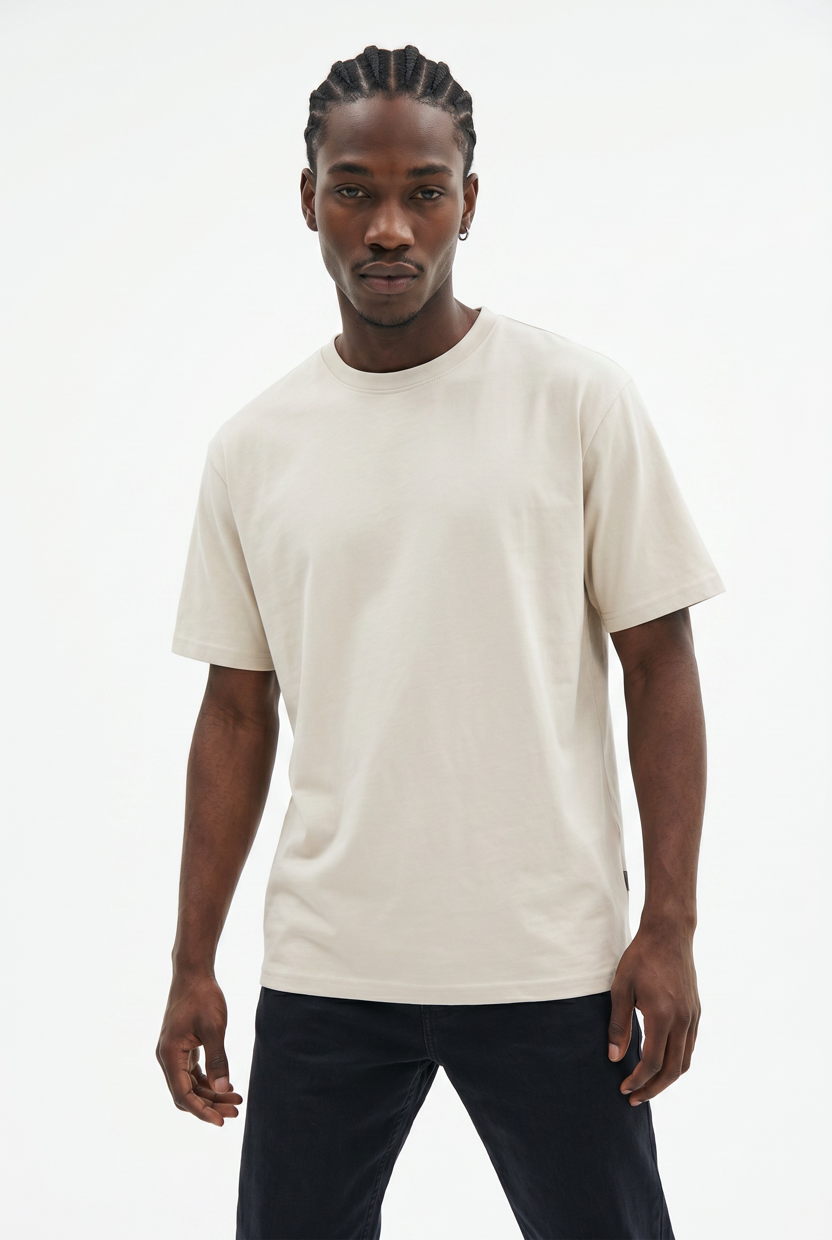 Jack & Jones Rundhalsshirt »JJEORGANIC RELAXED TEE SS O-NECK NOOS« Baumwolle, relaxed fit