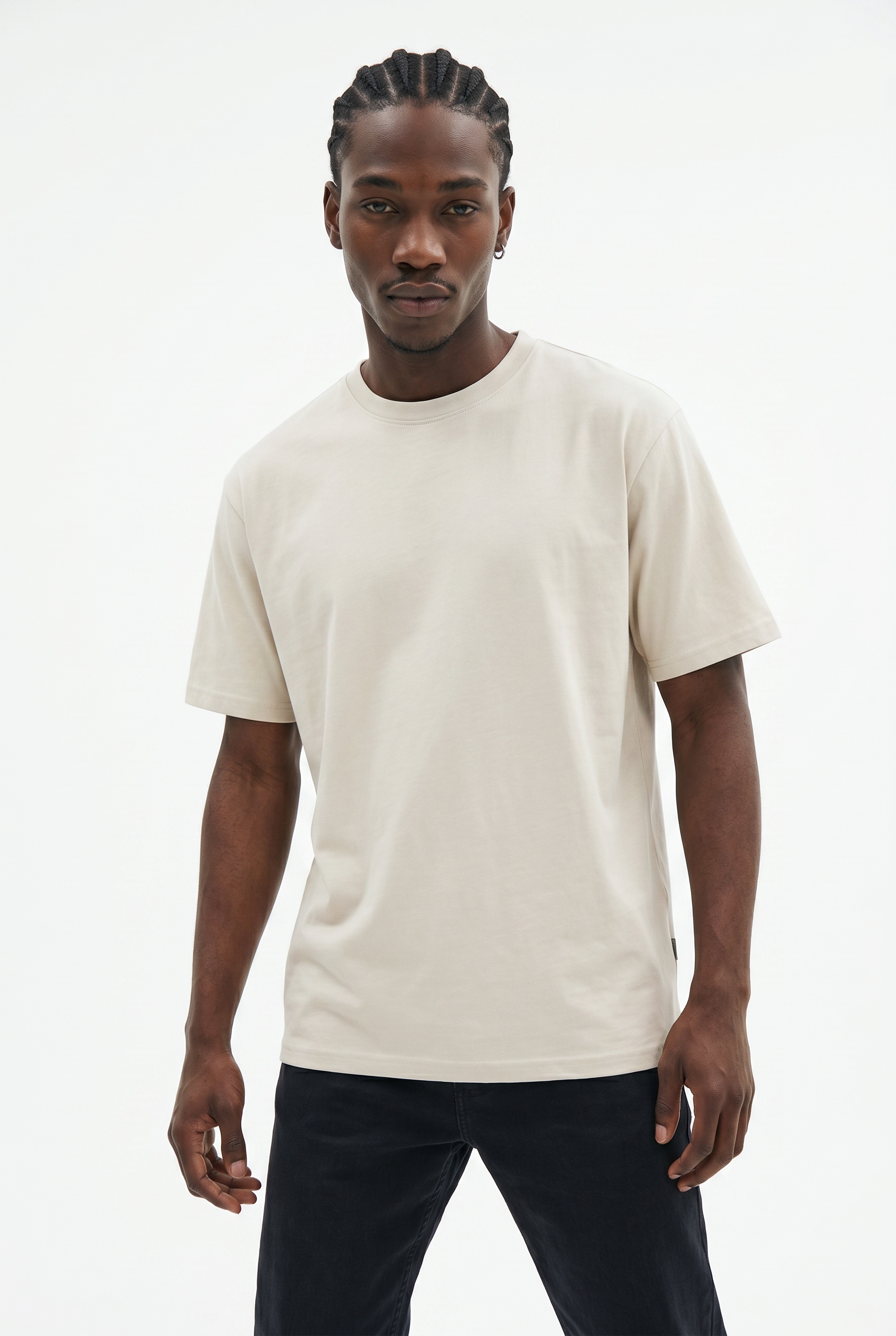 Jack & Jones Rundhalsshirt "JJEORGANIC RELAXED TEE SS O-NECK NOOS" Baumwolle, relaxed fit